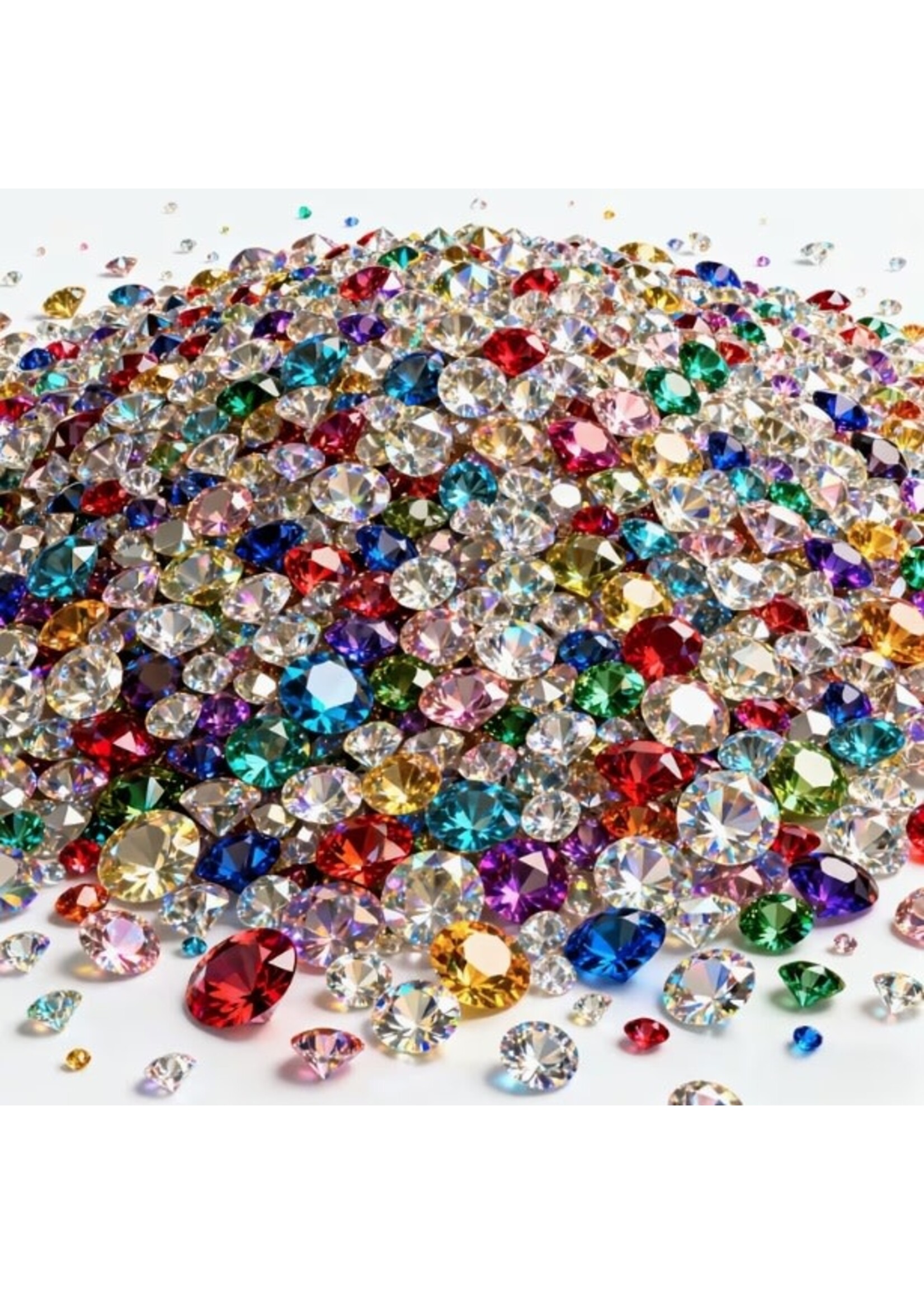 Acrylic Faux Diamonds