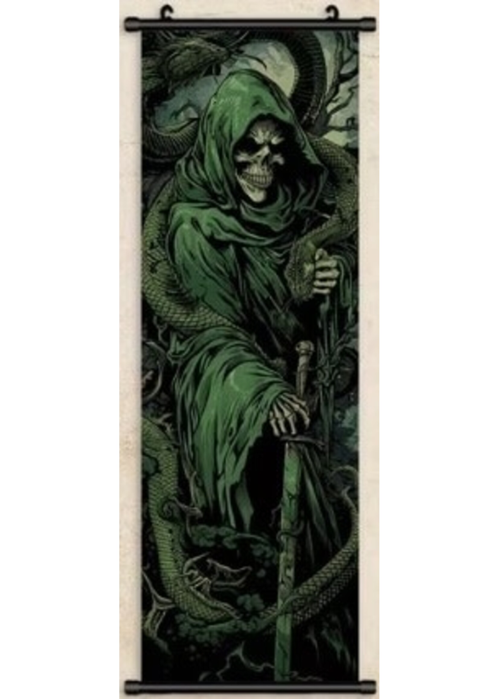 Hanging Wall Banner 15x47 Inch Skeleton 1