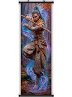 Hanging Wall Banner 15x47 Inch Fantasy WIzard 2