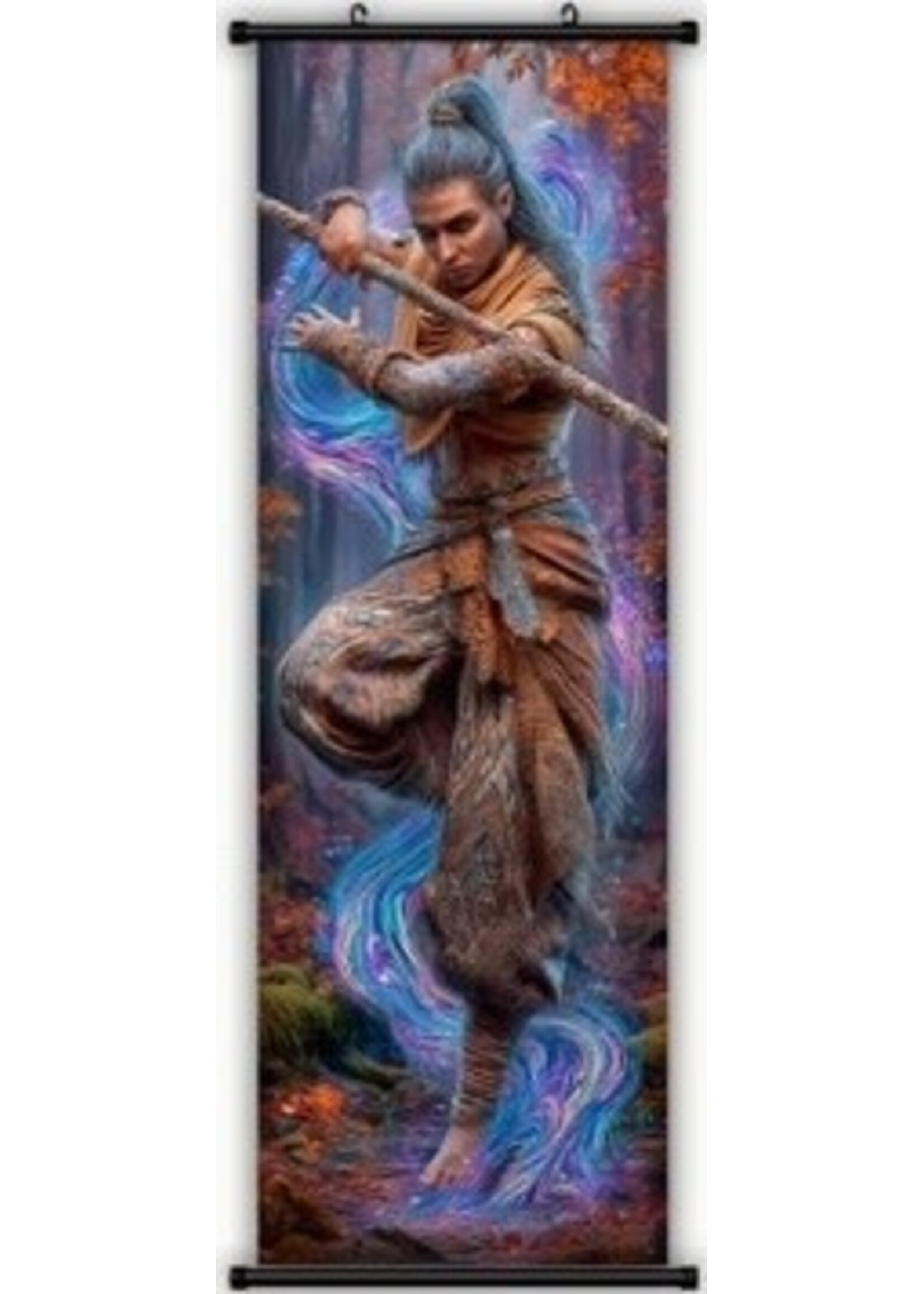 Hanging Wall Banner 15x47 Inch Fantasy WIzard 2