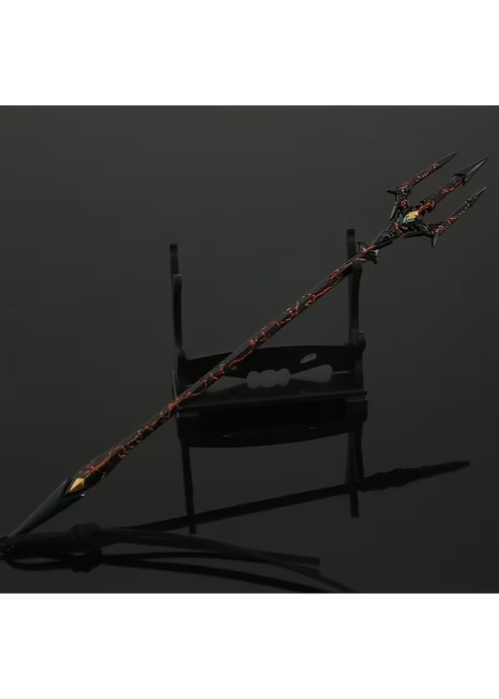 Magic Wand 8 Inch Black Trident