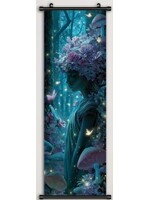Hanging Wall Banner 15x47 Inch Enchanted Forest