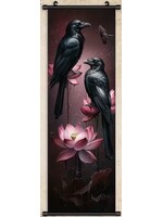 Hanging Wall Banner 15x47 Inch Ravens