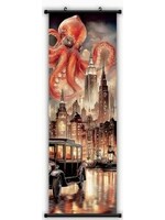Hanging Wall Banner 15x47 Inch Elder God 3