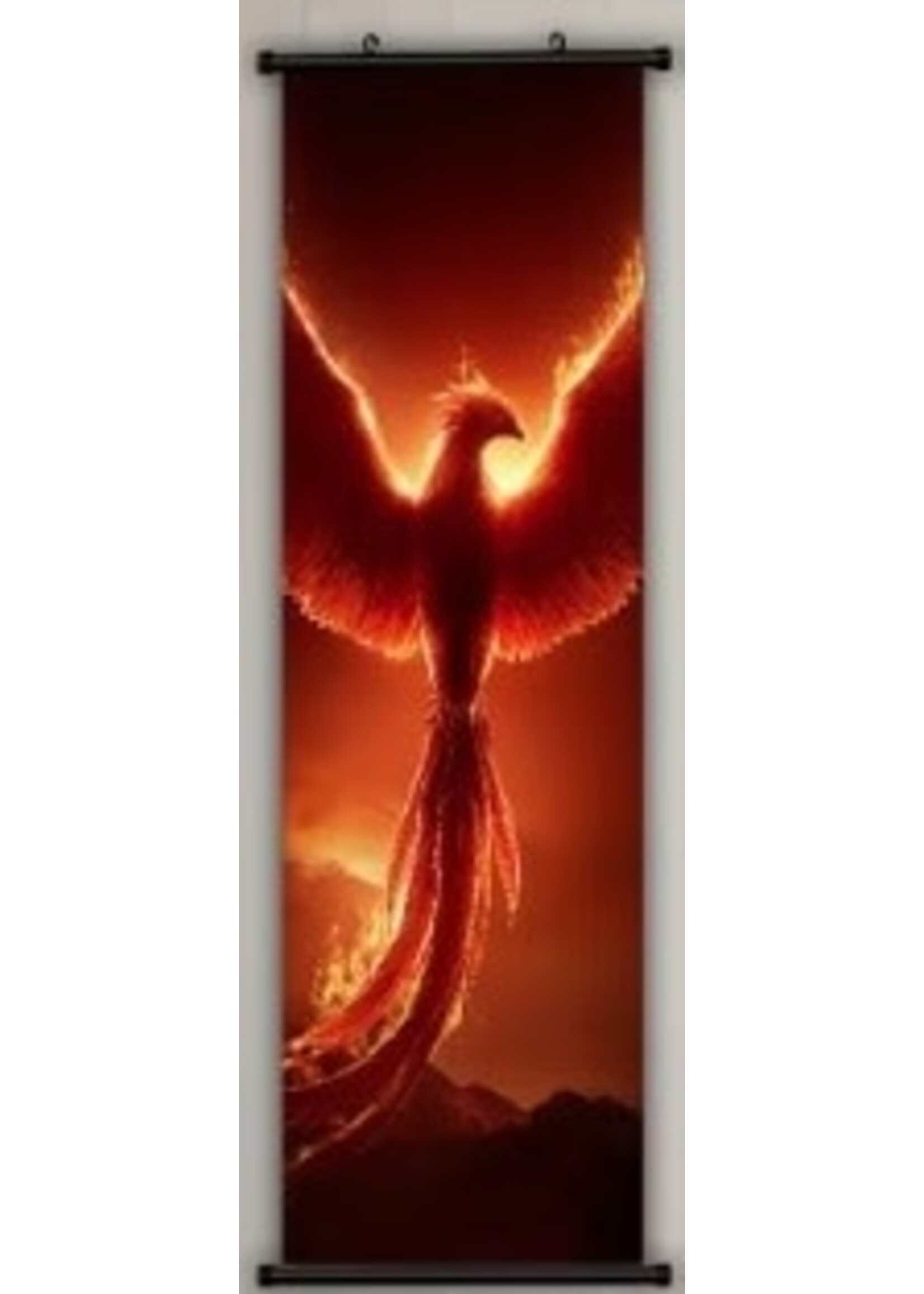 Hanging Wall Banner 15x47 Inch Phoenix 1