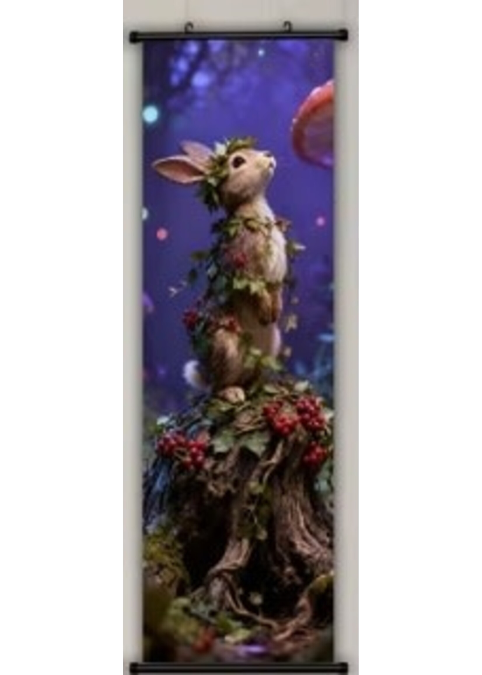 Hanging Wall Banner 15x47 Inch Enchanted Forest 5