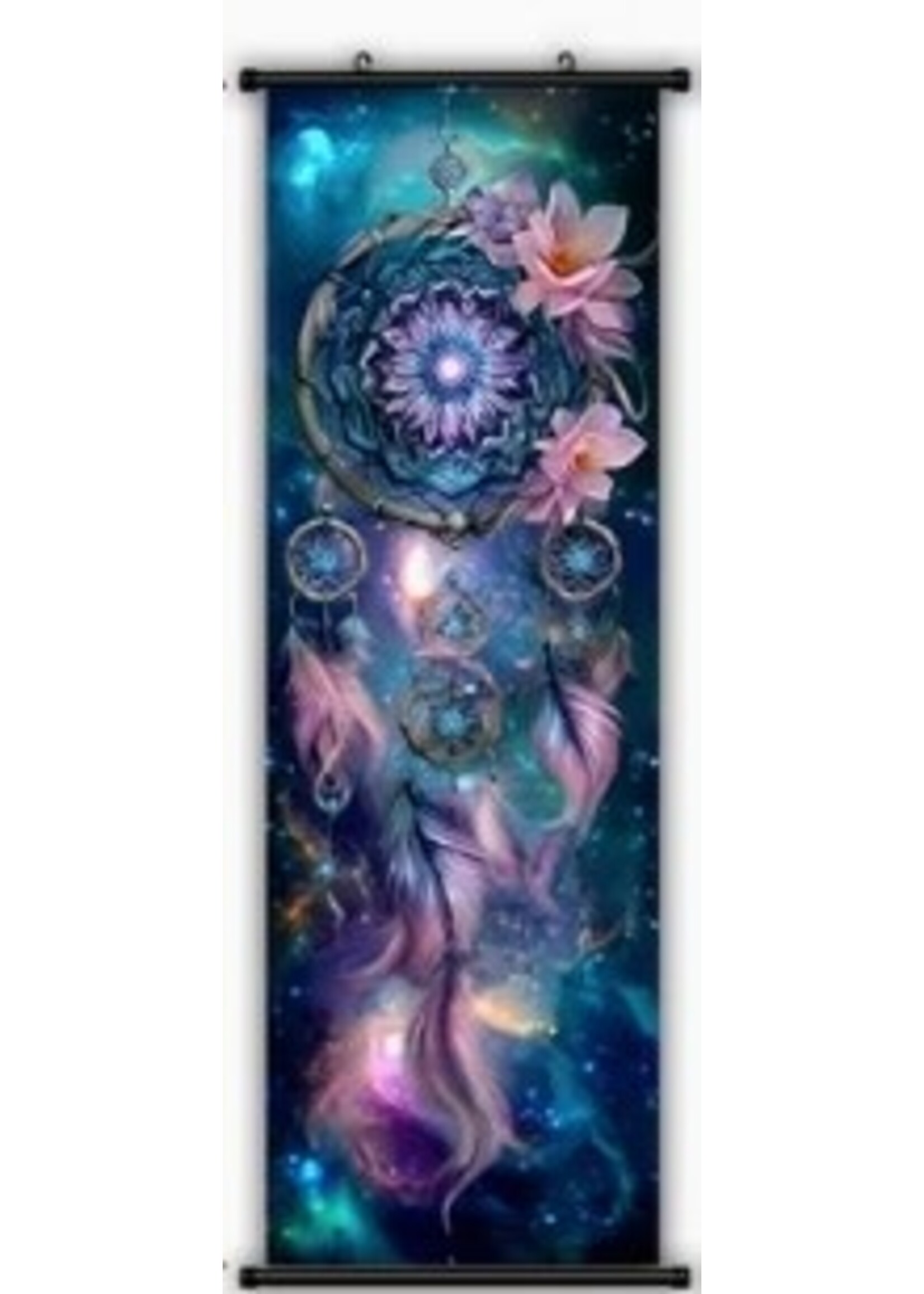 Hanging Wall Banner 15x47 Inch Dreamcatcher 1
