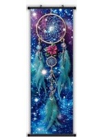 Hanging Wall Banner 15x47 Inch Dreamcatcher 5