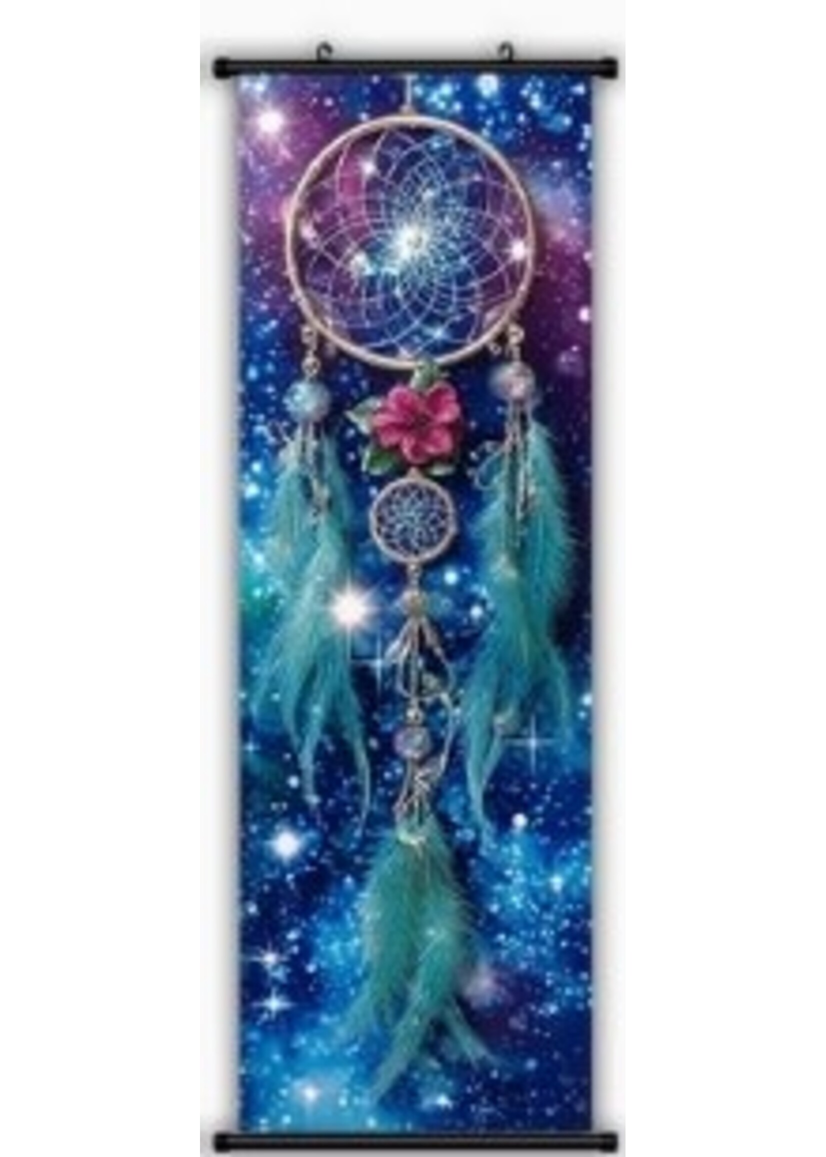 Hanging Wall Banner 15x47 Inch Dreamcatcher 5