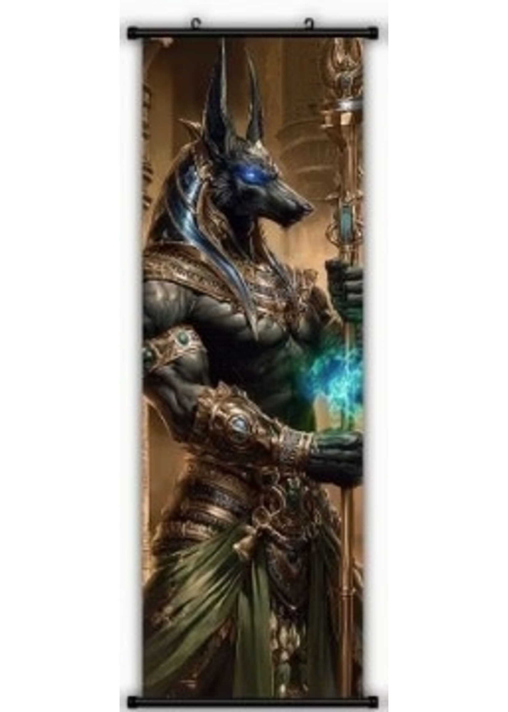 Hanging Wall Banner 15x47 Inch Anubis 3