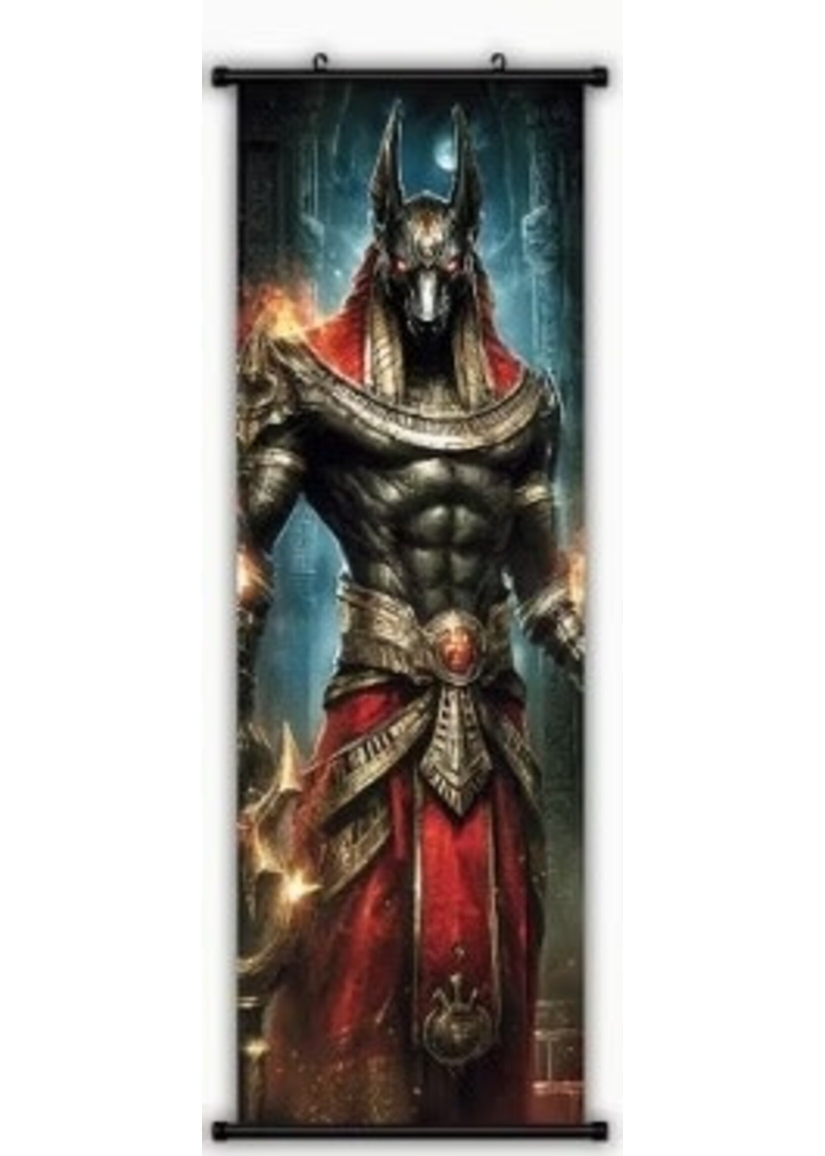Hanging Wall Banner 15x47 Inch Anubis 4