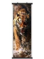 Hanging Wall Banner 15x47 Inch Running Wild 2