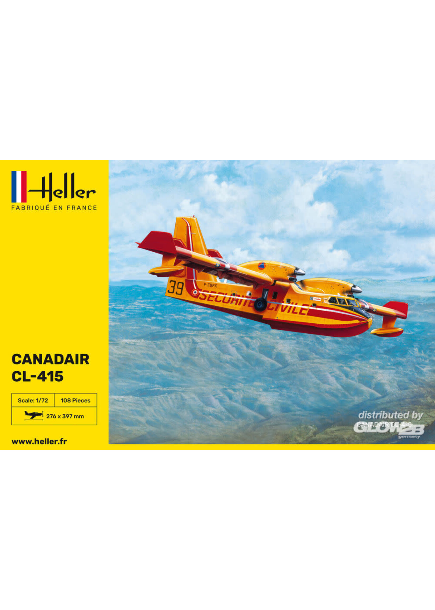 Heller HLR80370 Canadair CL415 Seaplane (1/72)