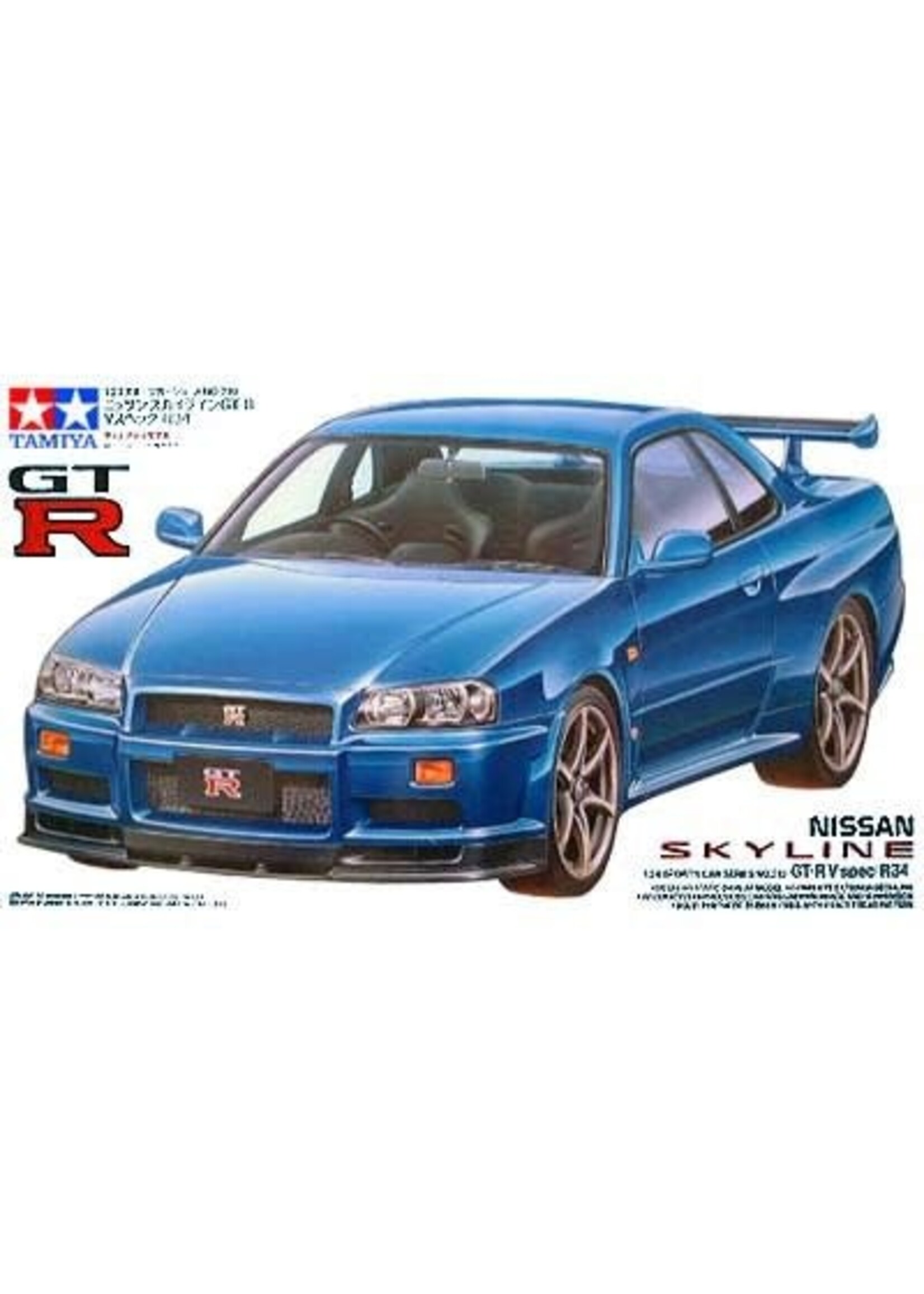 Tamiya TAM24210 Nissan Skyline GT-5 V-Spec R-34 (1/24)