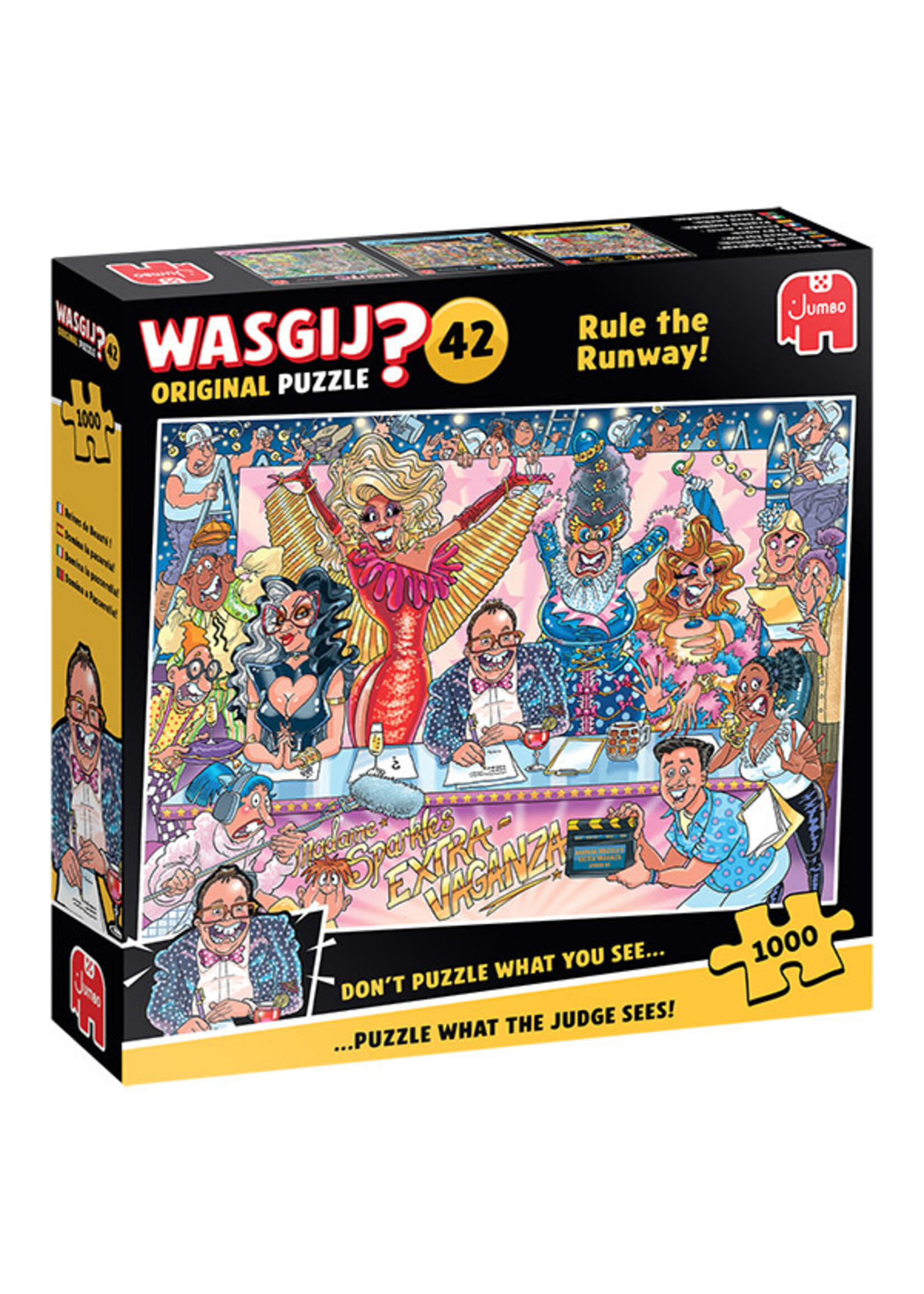 Jumbo JUM00584 WASGIJ Rule the Runway (Puzzle1000)