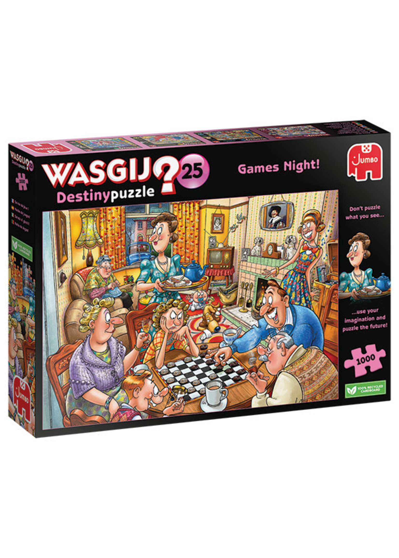 Jumbo JUM00594 WASGIJ Games Night (Puzzle1000)