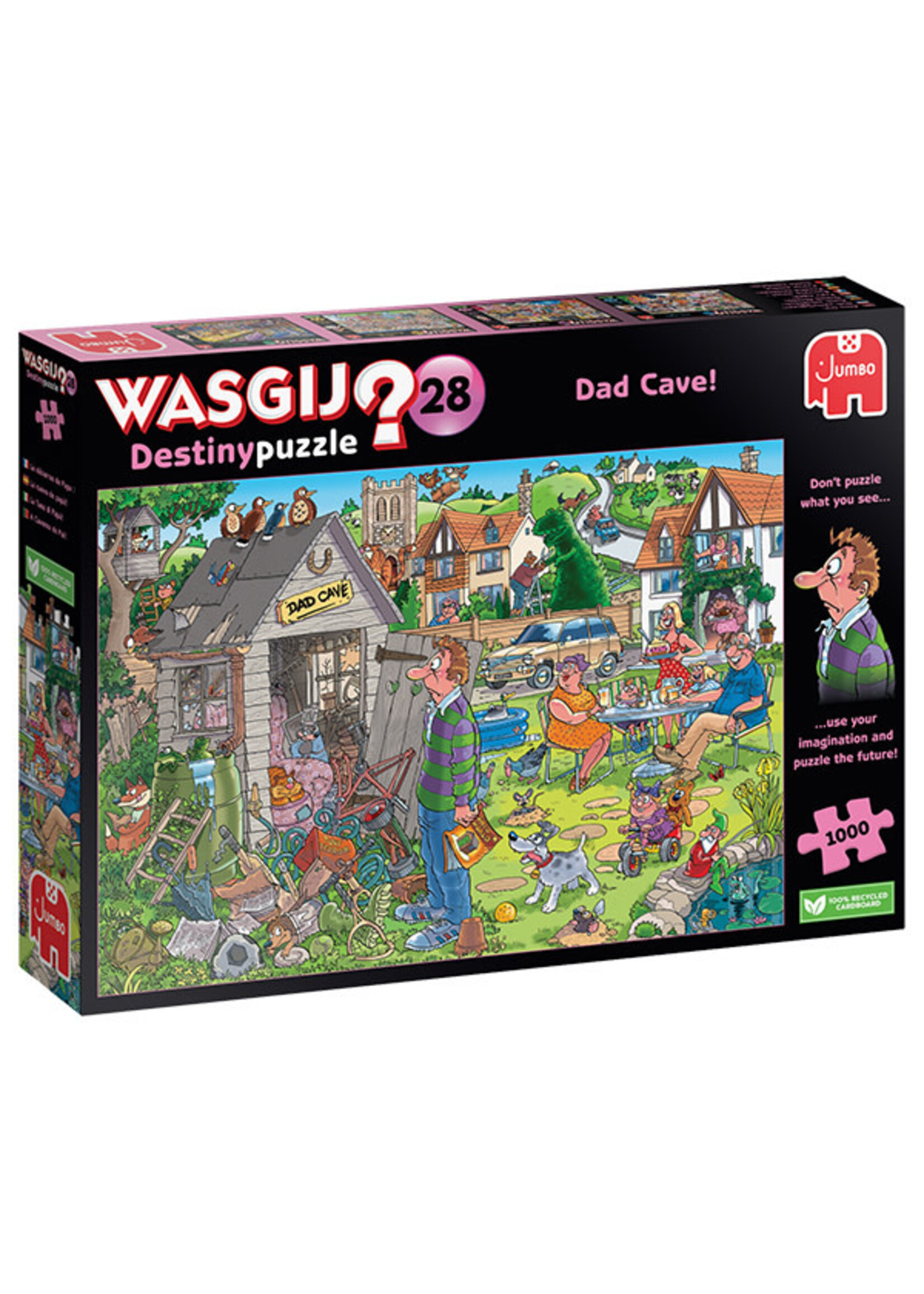 Jumbo JUM00597 WASGIJ Dad Cave (Puzzle1000)