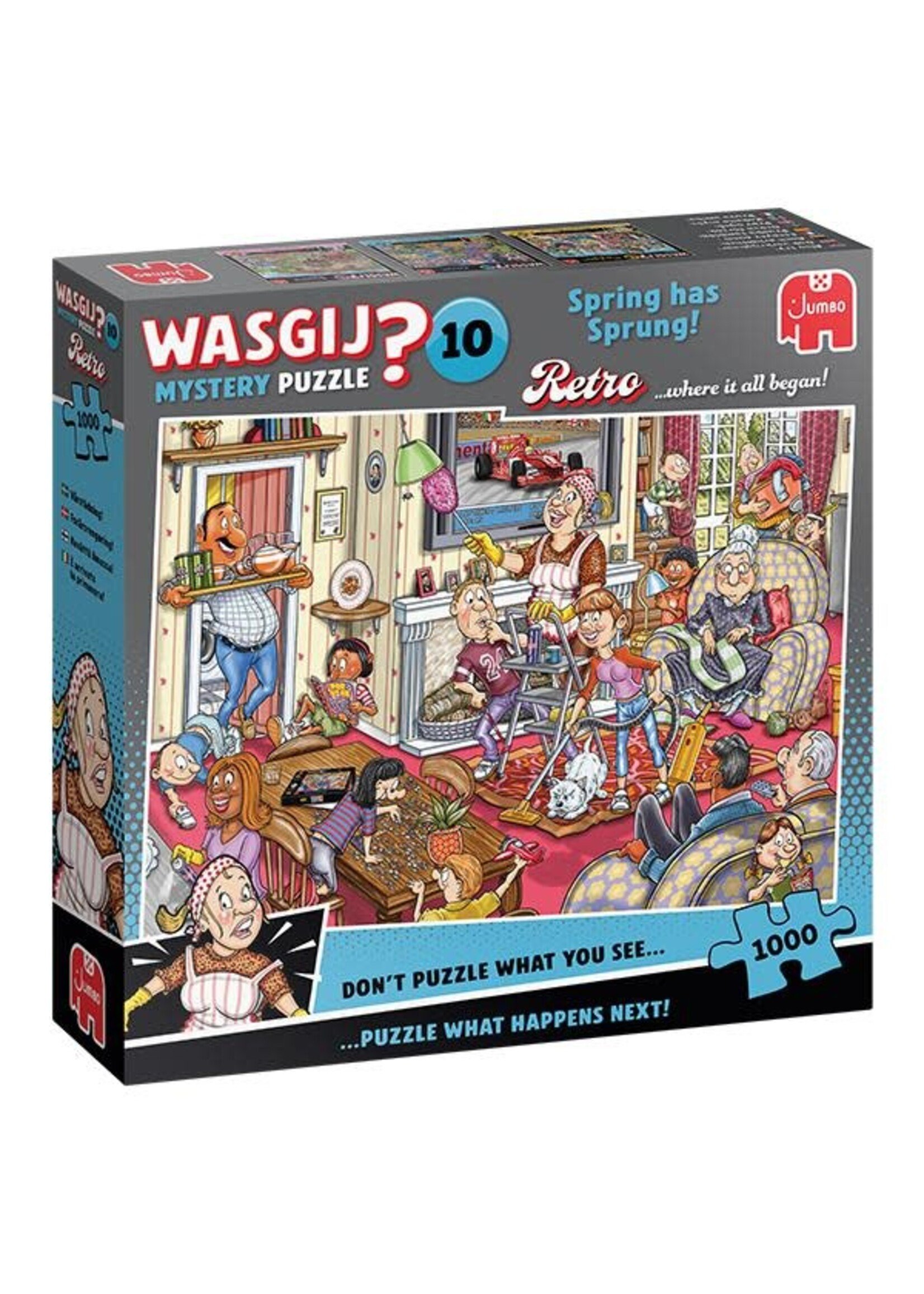 Jumbo JUM00801 WASGIJ Spring Has Sprung (Puzzle1000)