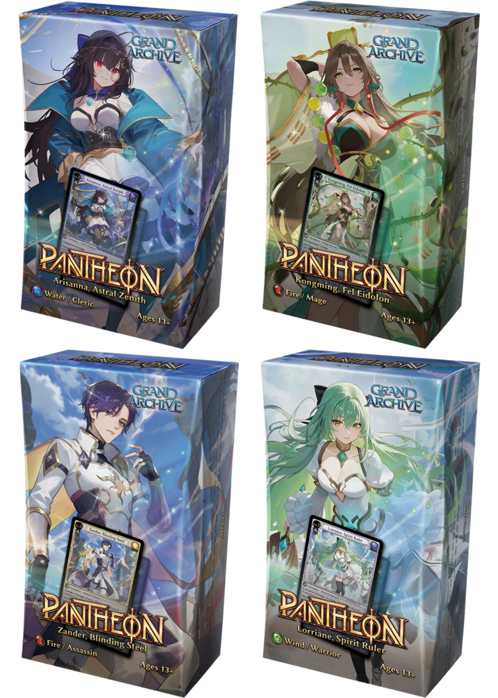 Grand Archive Grand Archive TCG Radiant Origins Pantheon Deck