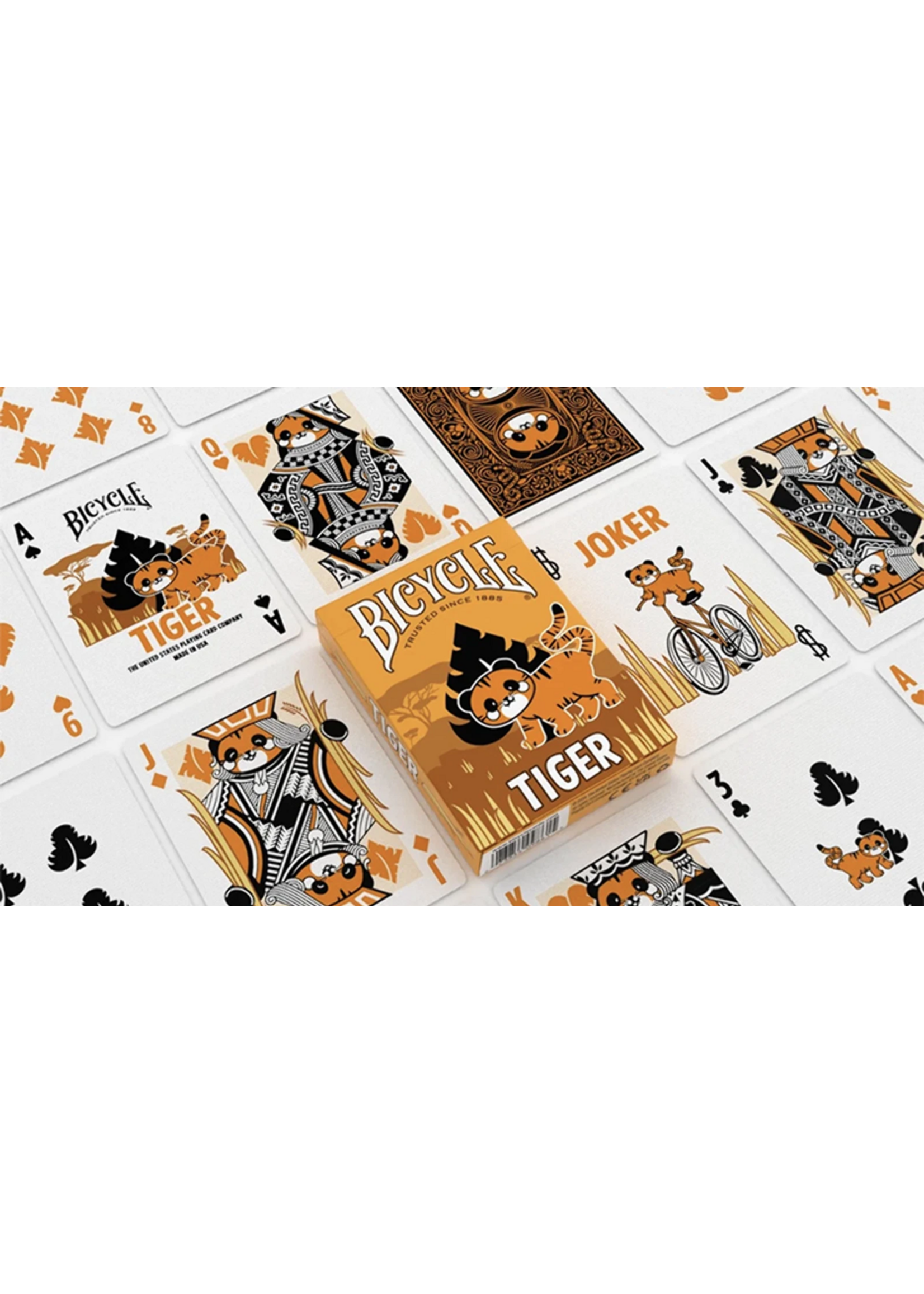 Playing Cards Bicycle Tiger