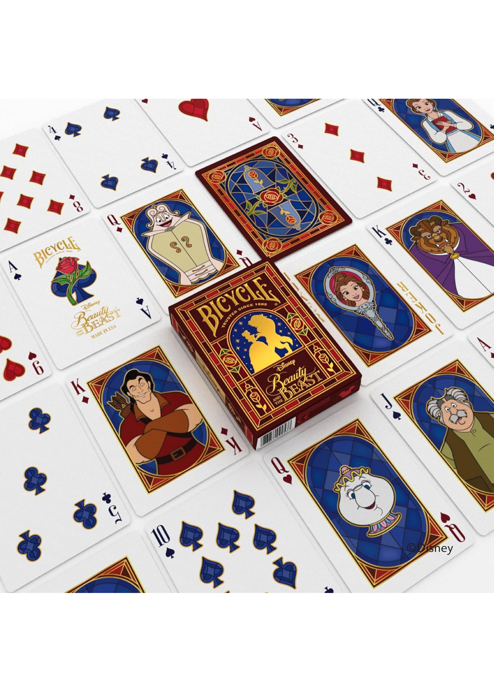 Bicycle Beauty & the Beast Playing Cards