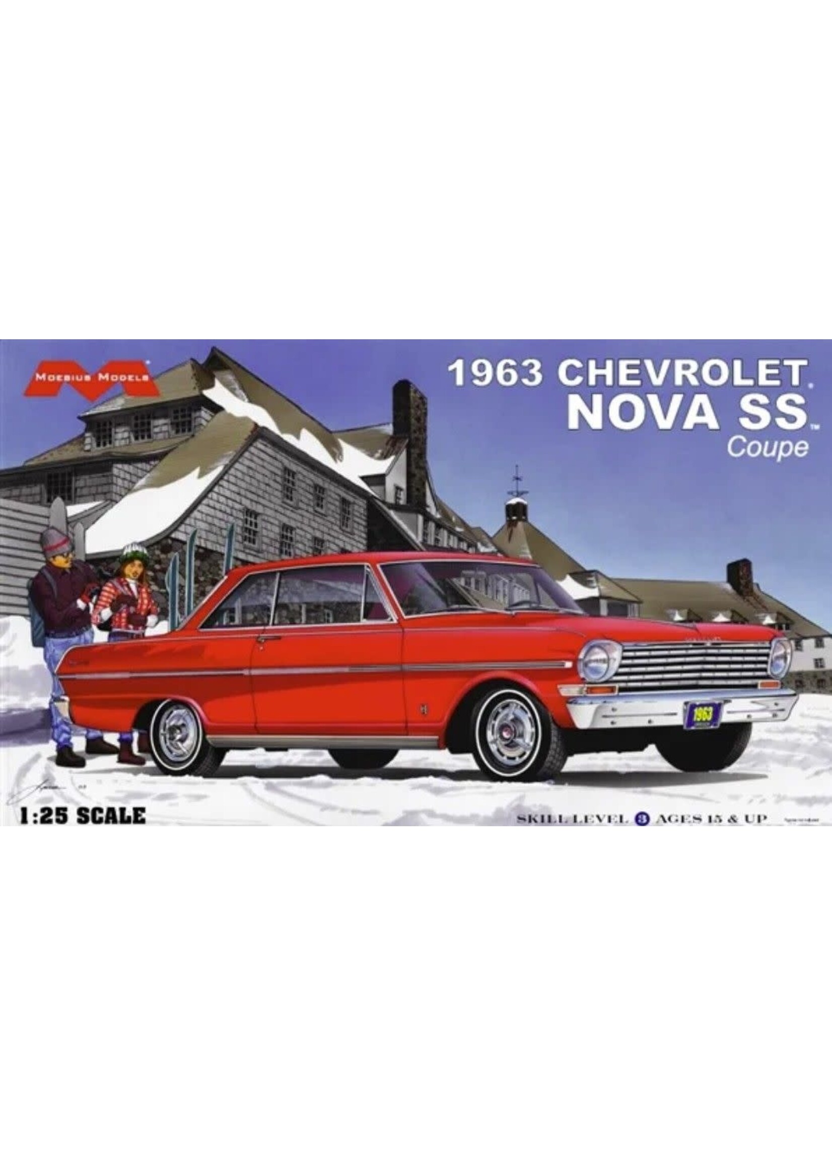 Moebius MOE2319 1963 Chevy Nova SS Coupe (1/25)