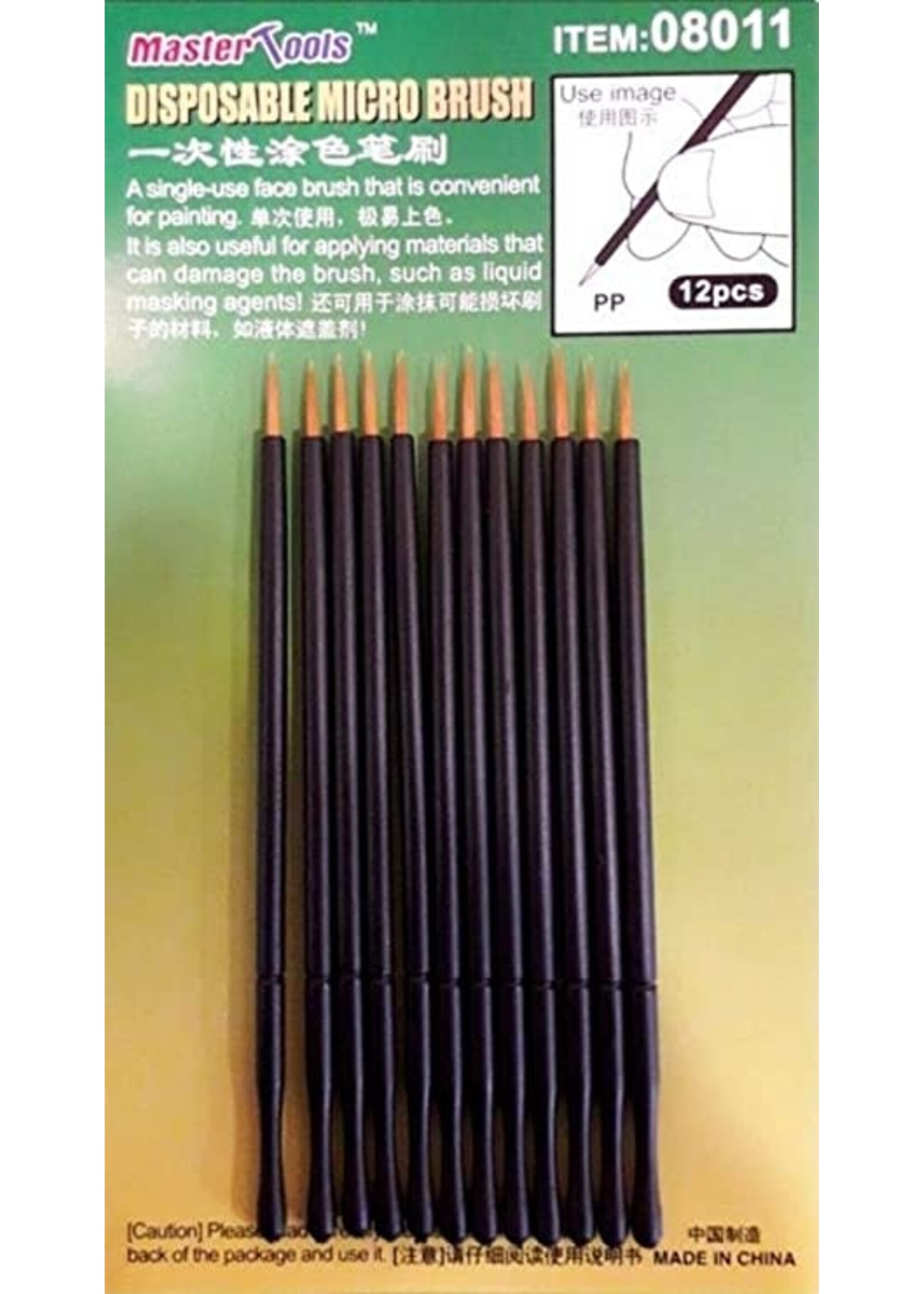 Master Tools MT08011 Disposable Micro Brush