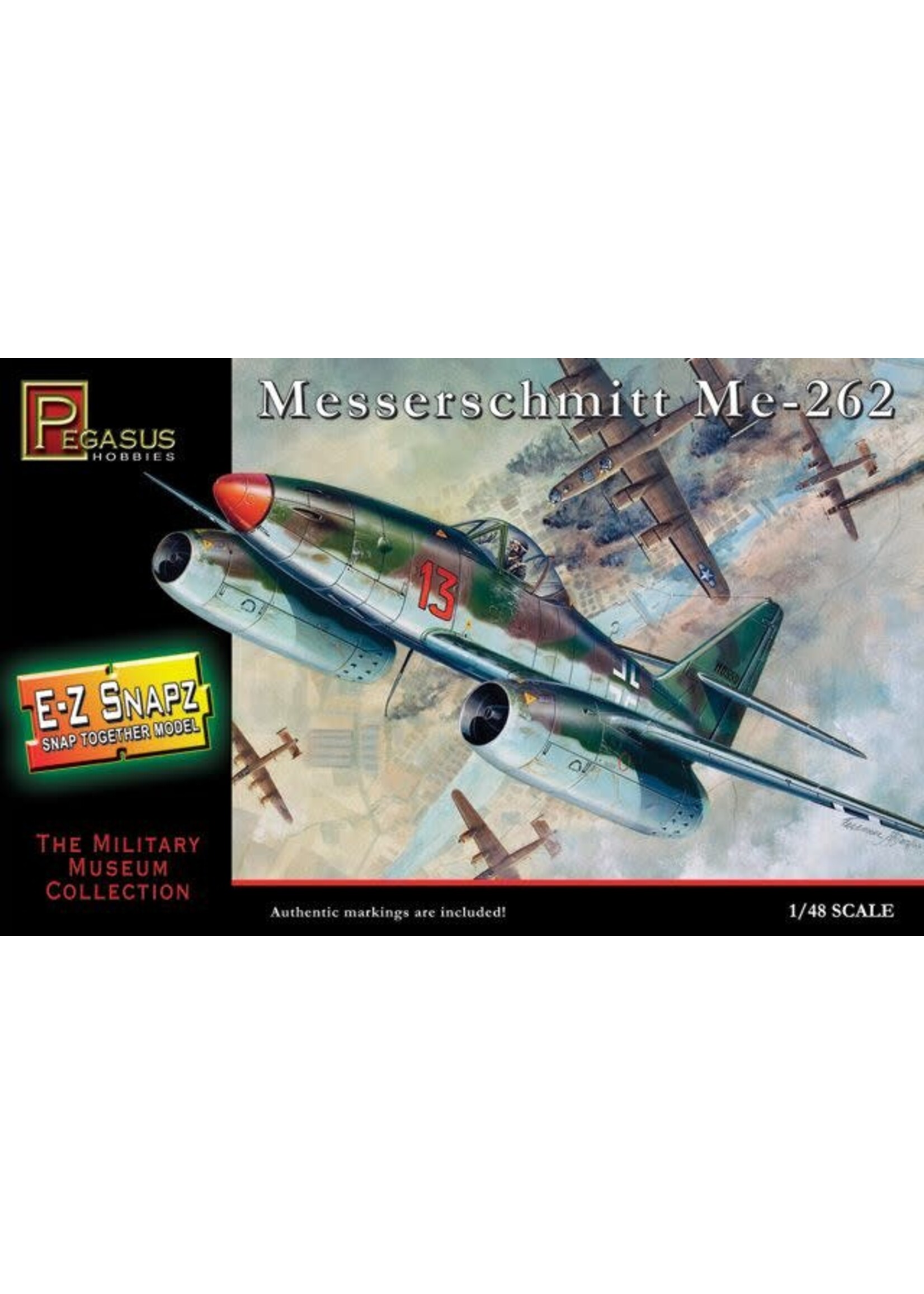 Pegasus PEG8415 Me-262 EZSnapz (1/48)