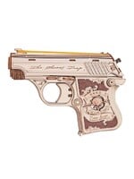 ROKR ROELQ502 Wooden 3D Mini Gun