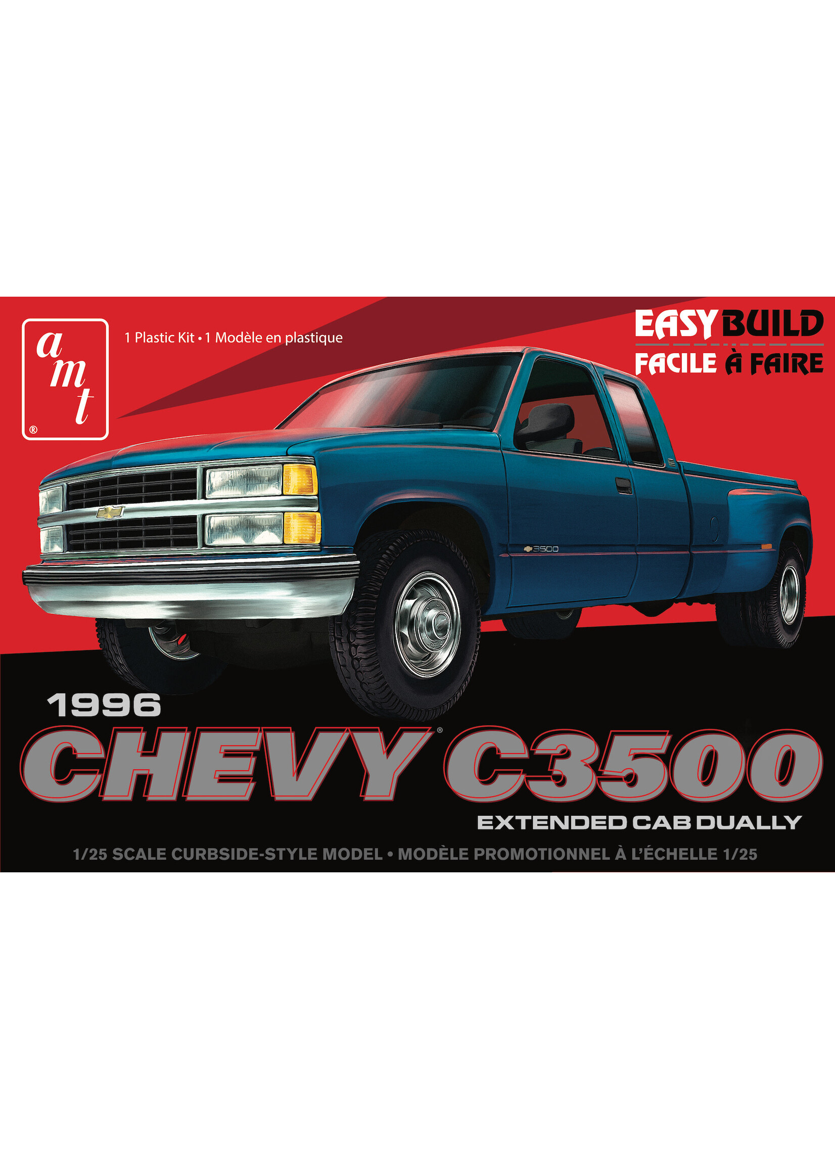 AMT AMT1409 1996 Chevy C-3500 Extended Cab Dually (1/25)