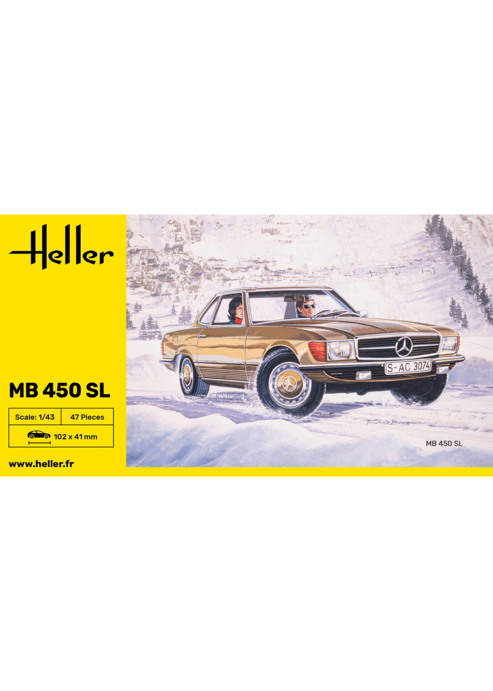 Heller HLR80171 MB450SL (1/43)