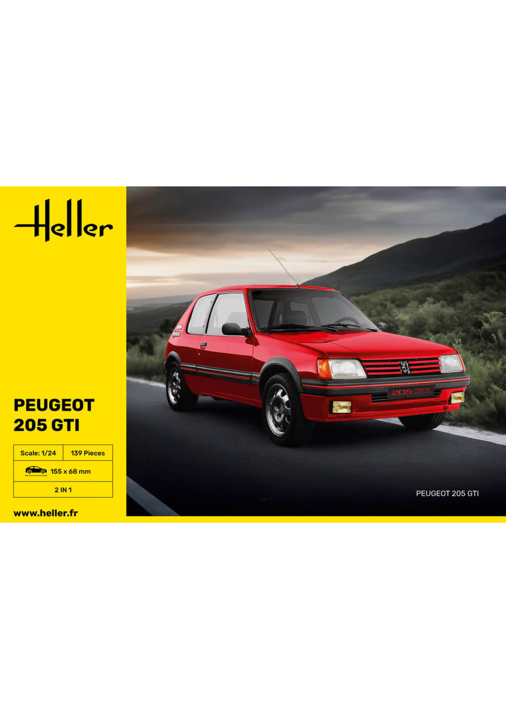 Heller HLR82705 Peugeot 205 GTI (1/24)