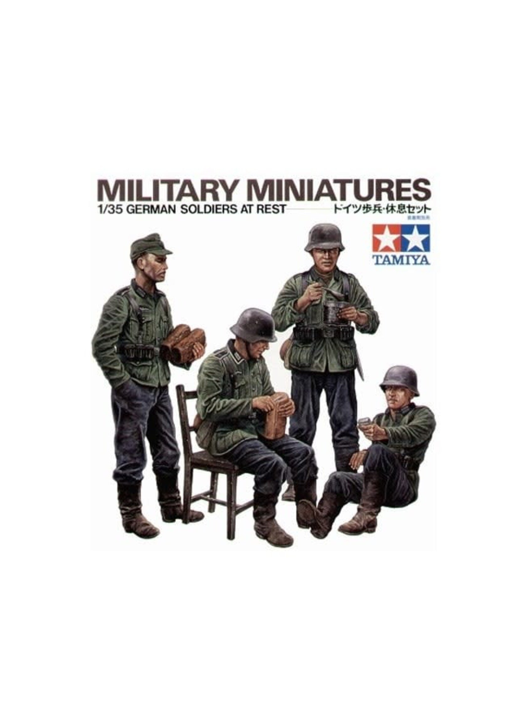 Tamiya TAM35129 German Soldiers at Rest (1/35)