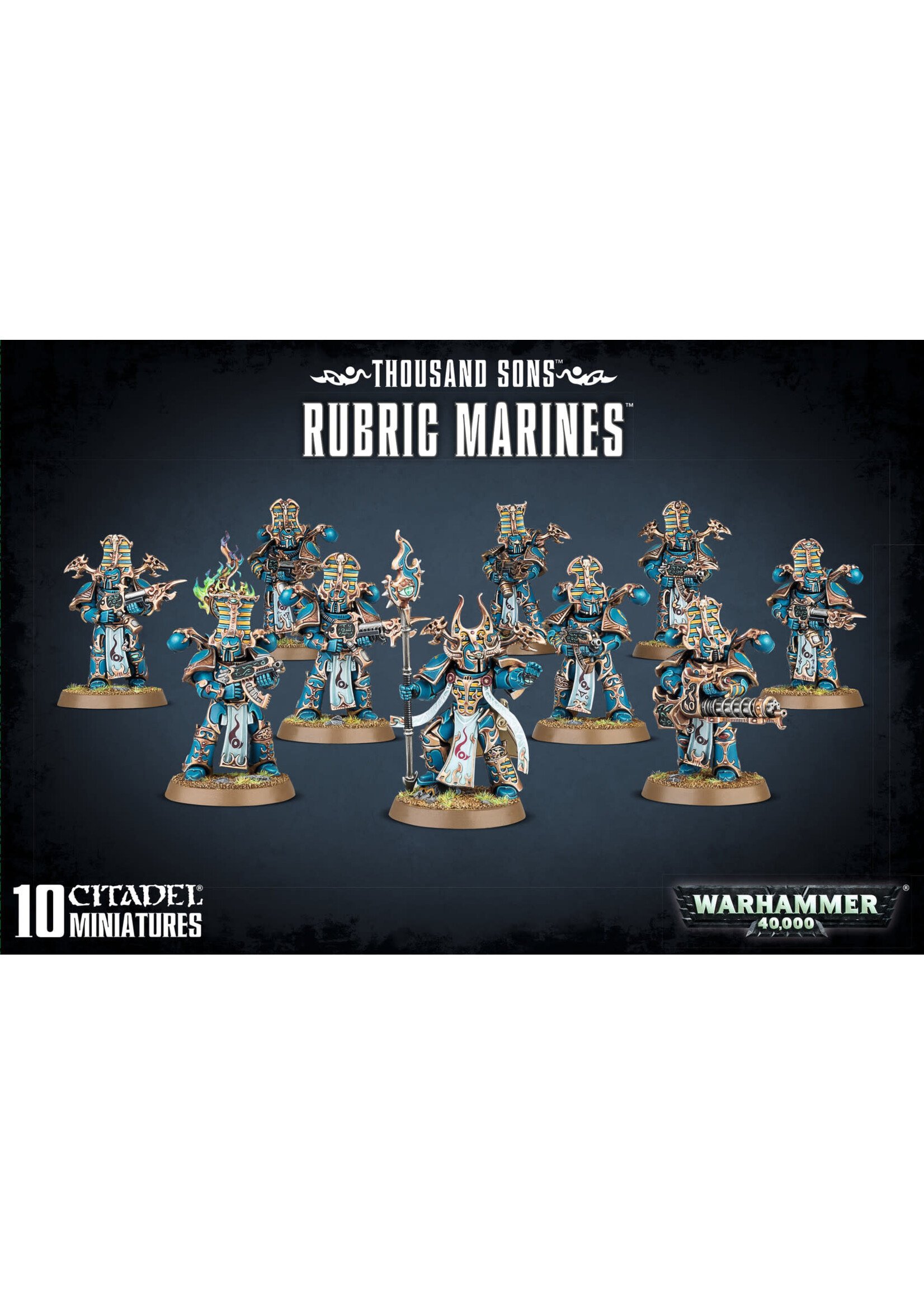 WH40K Thousand Sons Rubric Marines