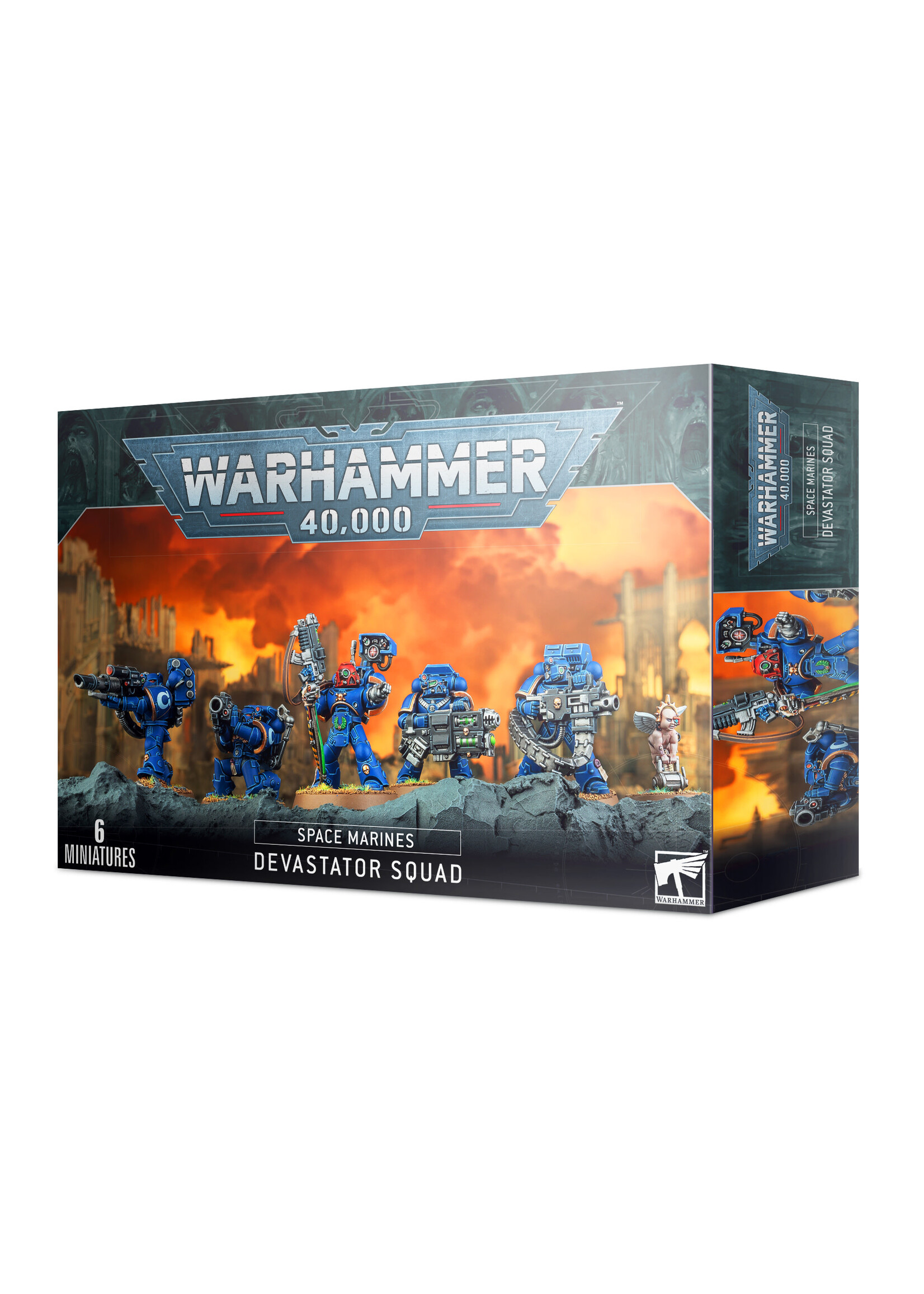 WH40K Space Marines Devastator Squad