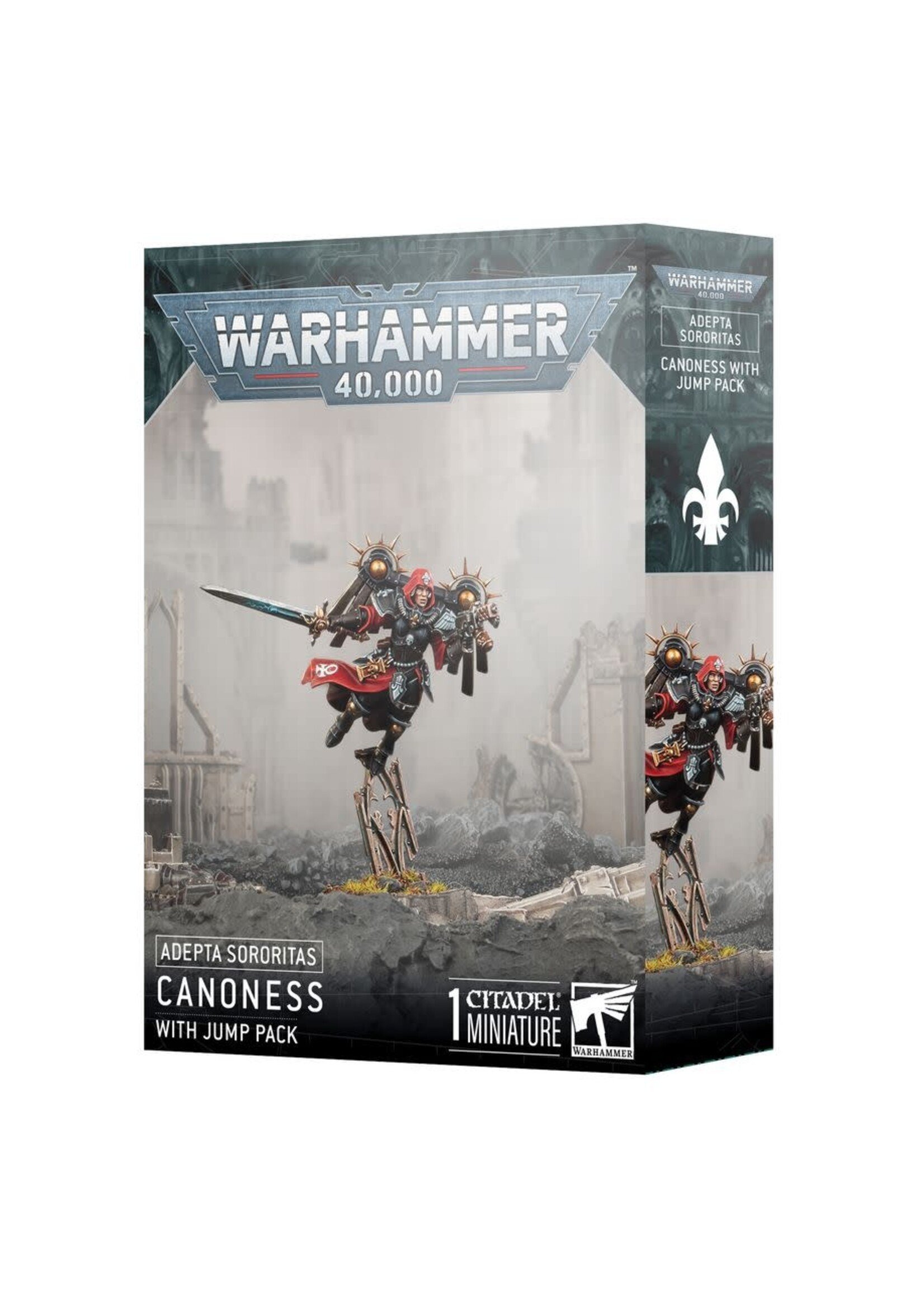 WH40K Adepta Sororitas Canoness with Jump Pack