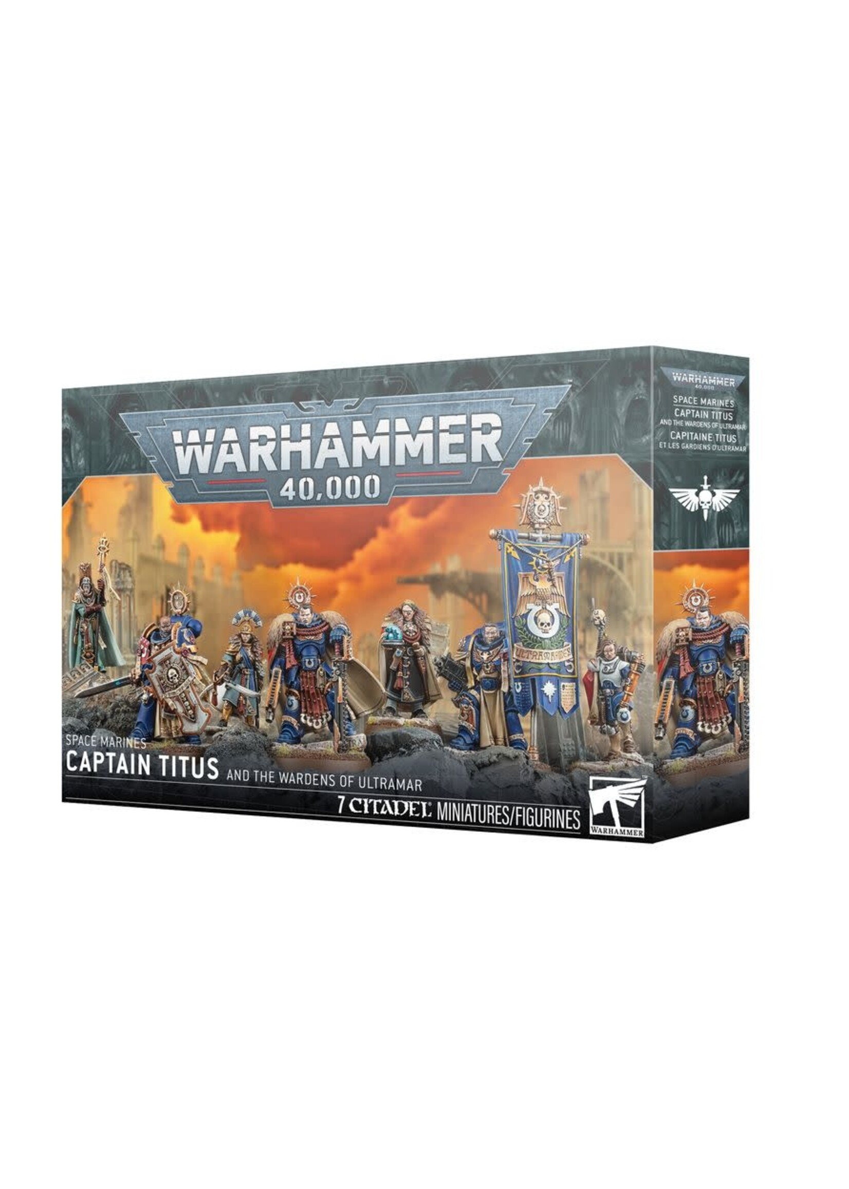 WH40K Space Marine Captain Titus and the Wardens of Ultramar