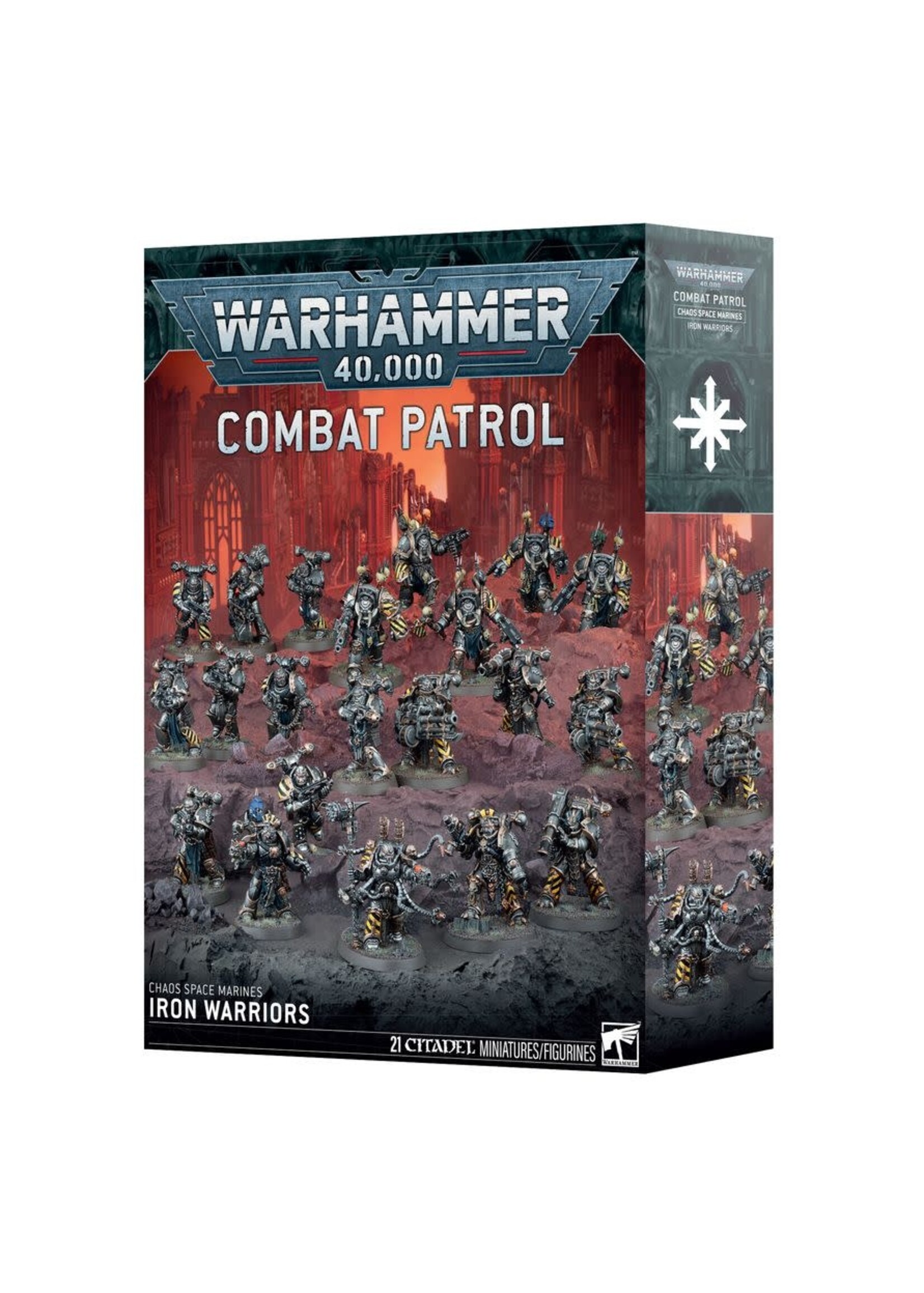 WH40K Chaos Space Marines Iron Warriors Combat Patrol