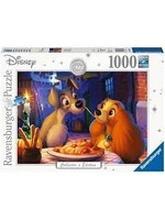 Ravensburger RAV12000003 Lady and the Tramp (Puzzle1000)