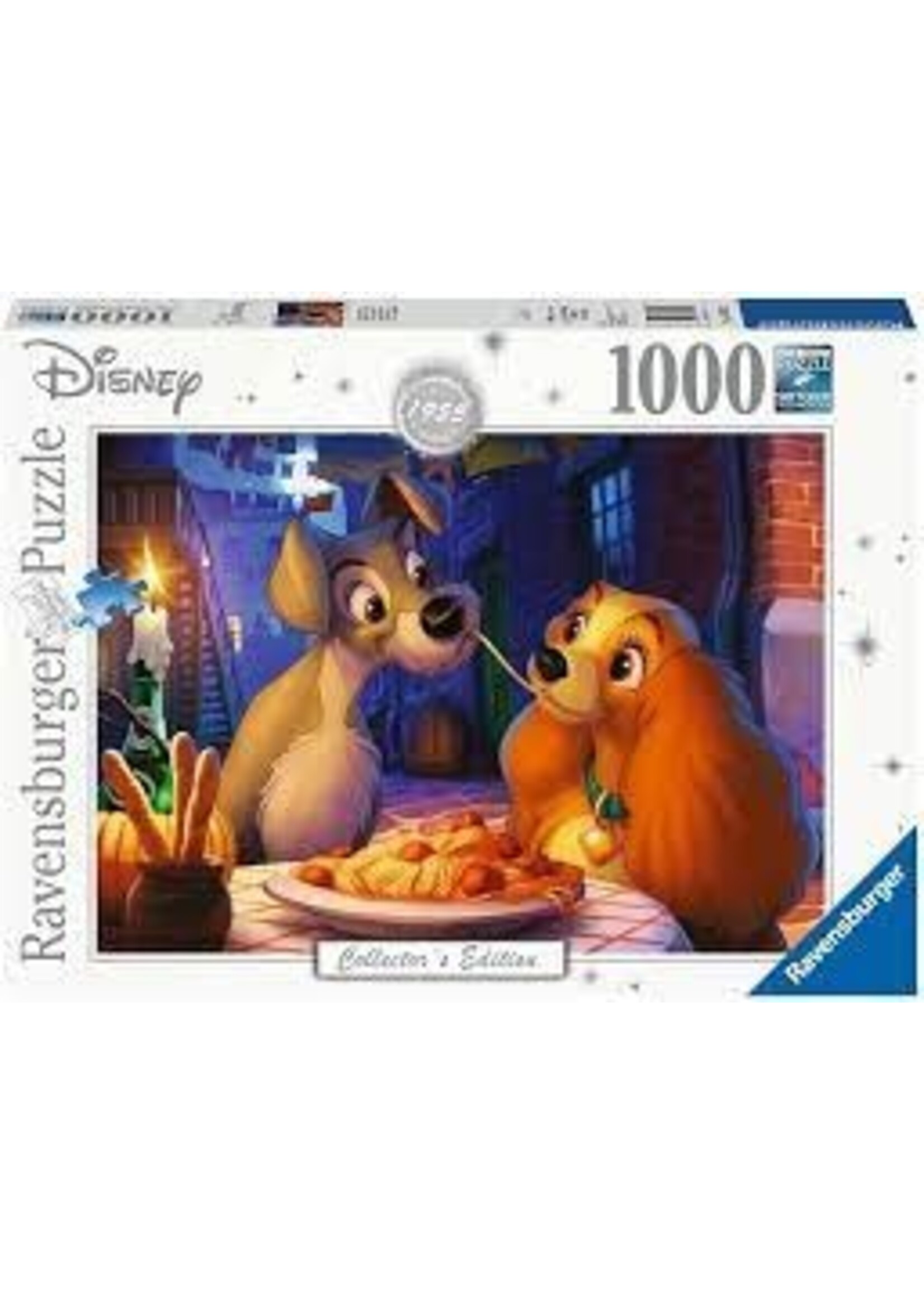 Ravensburger RAV12000003 Lady and the Tramp (Puzzle1000)