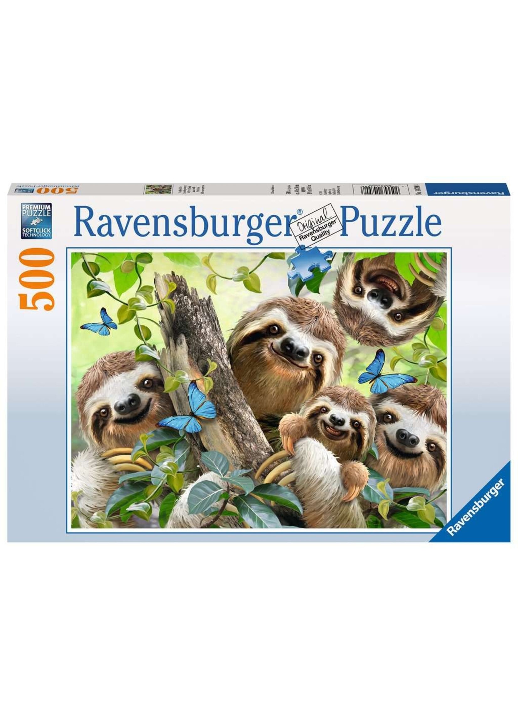 Ravensburger RAV12000203 Sloth Selfie (Puzzle500)