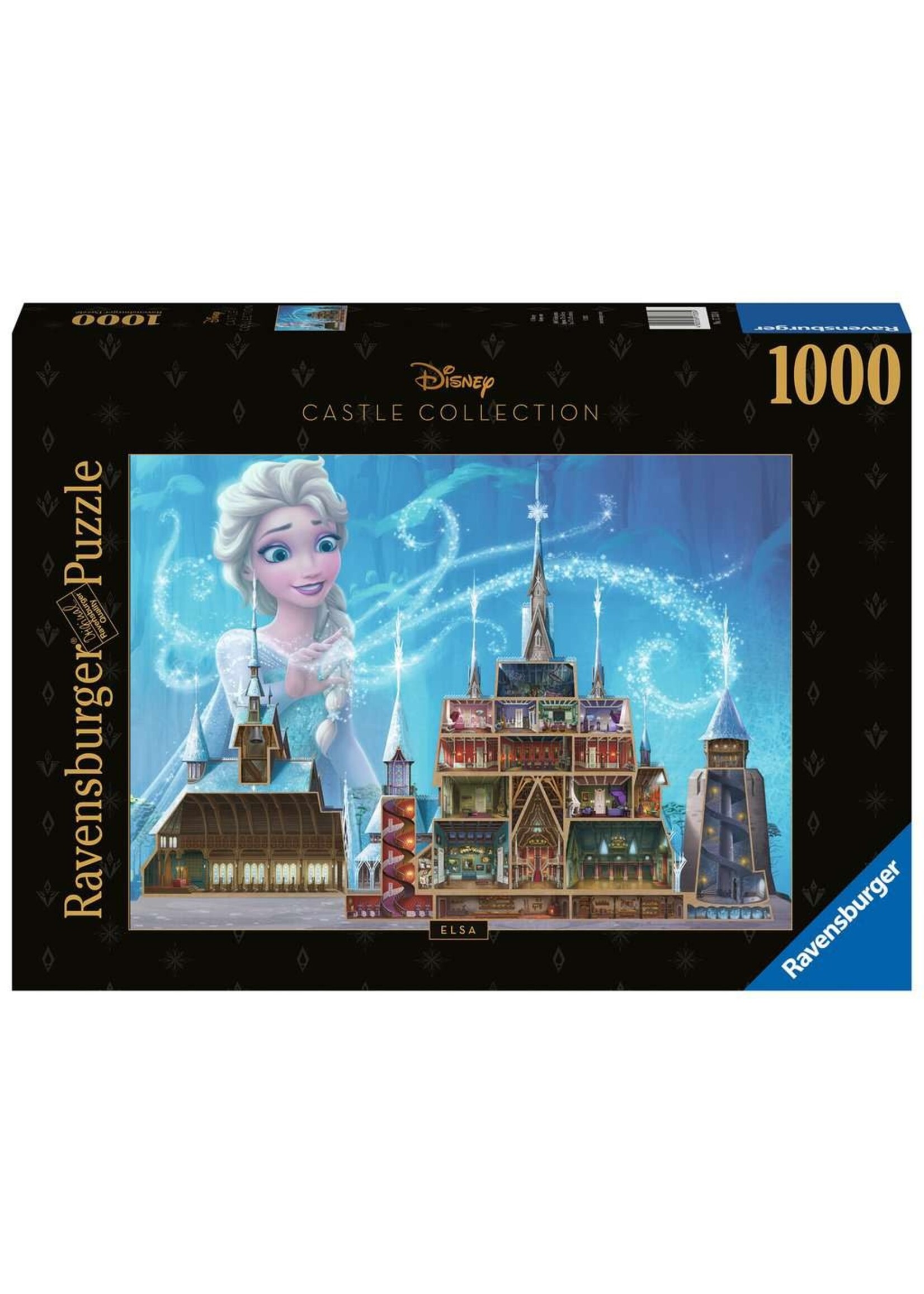 Ravensburger RAV12000261 Disney Castles Elsa (Puzzle1000)