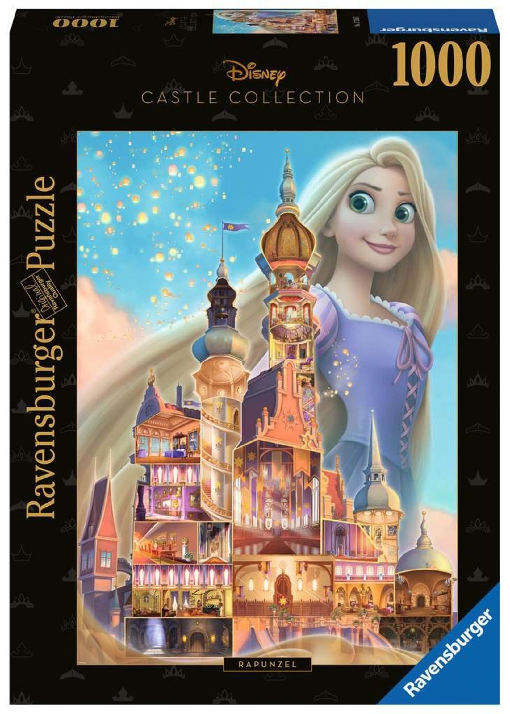Ravensburger RAV12000264 Disney Castles Rapunzel (Puzzle1000)