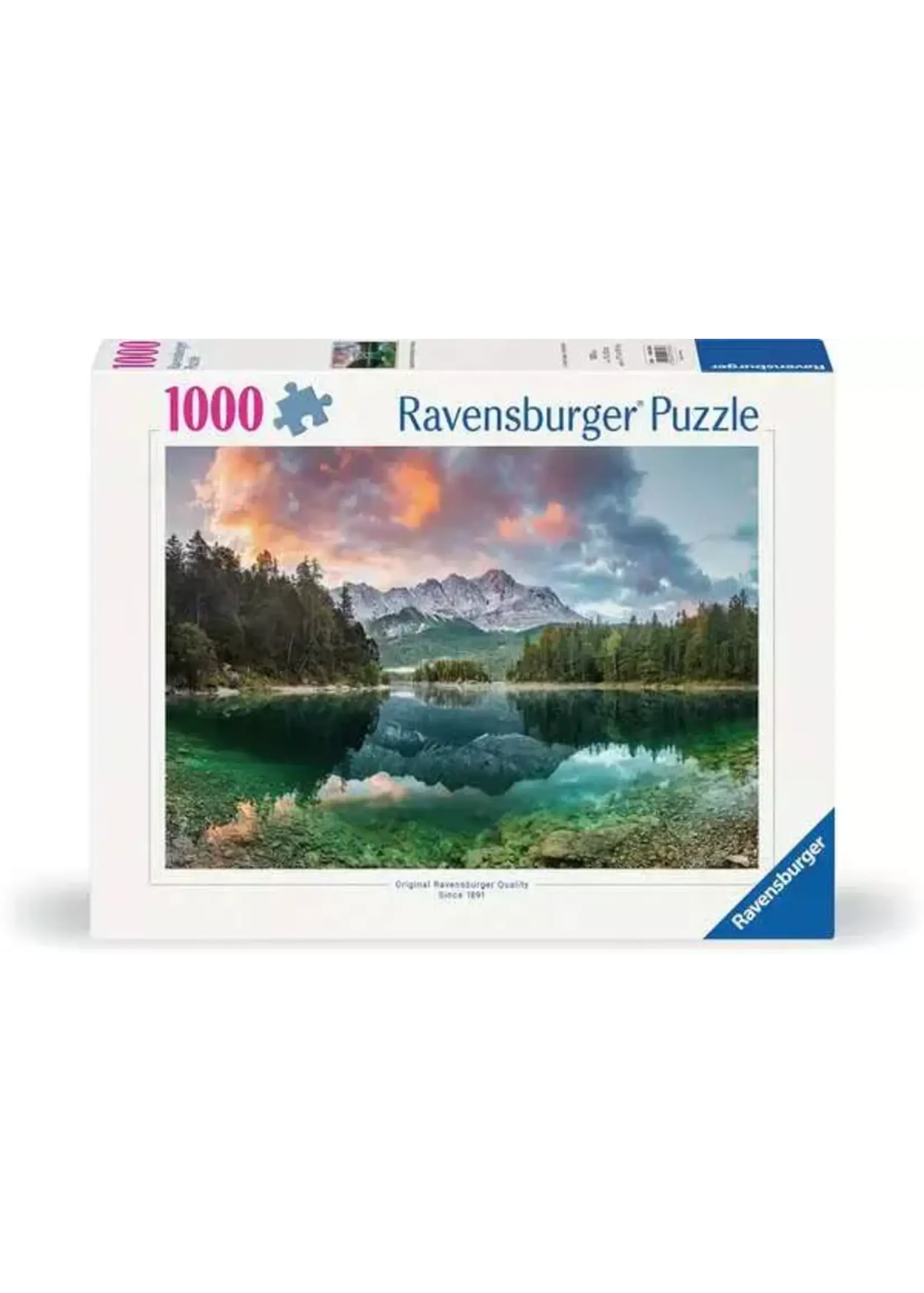 Ravensburger RAV12000358 Zugspitze at the Eibsee (Puzzle1000)