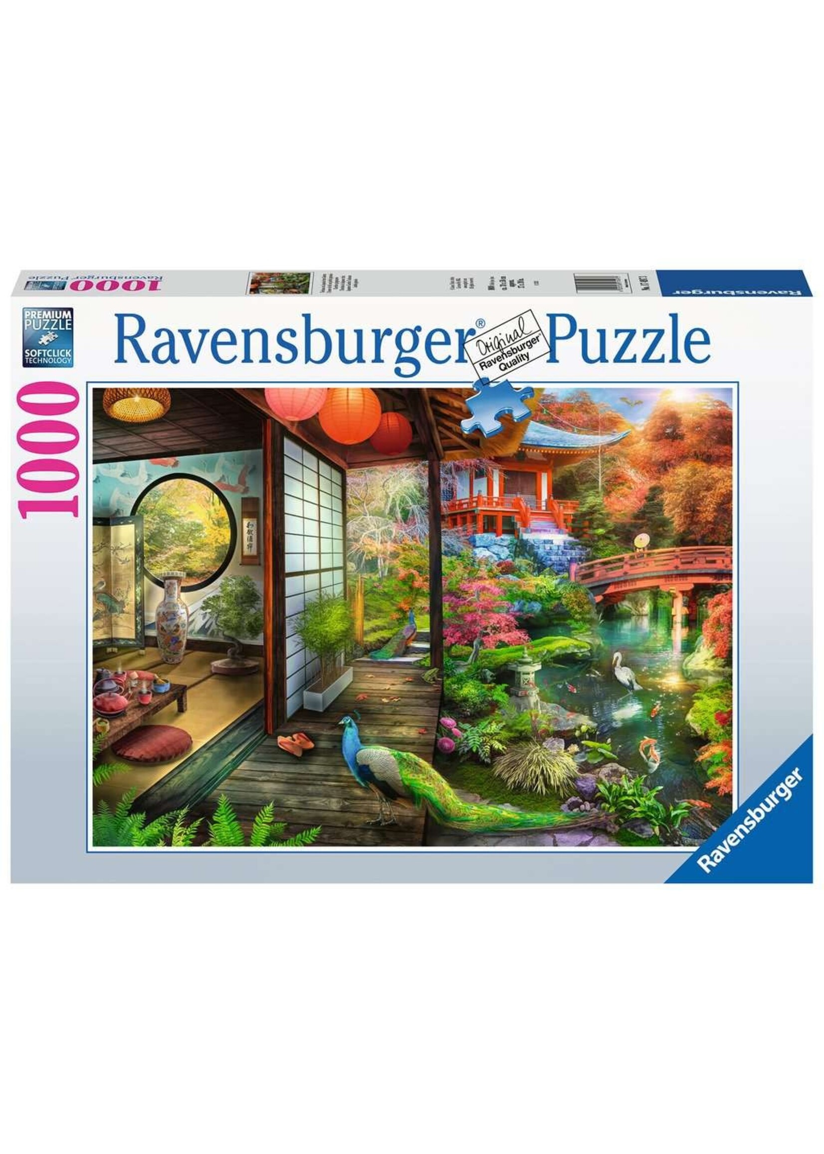 Ravensburger RAV12000635 Kyoto Japanese Garden Teahouse (Puzzle1000)