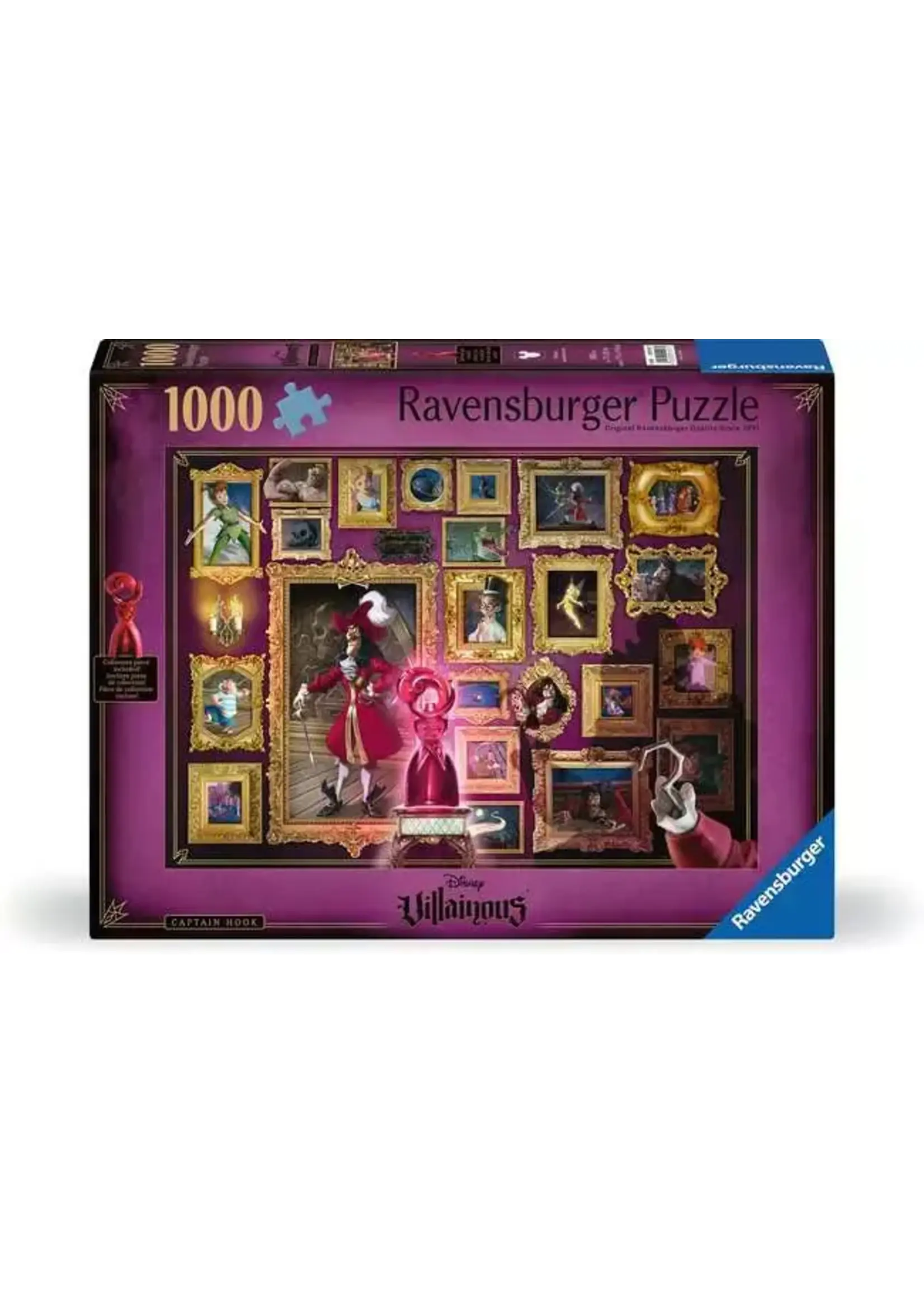 Ravensburger RAV12001107 Villainous Captain Hook (Puzzle1000)