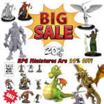 Role Playing Game Miniatures Sale!