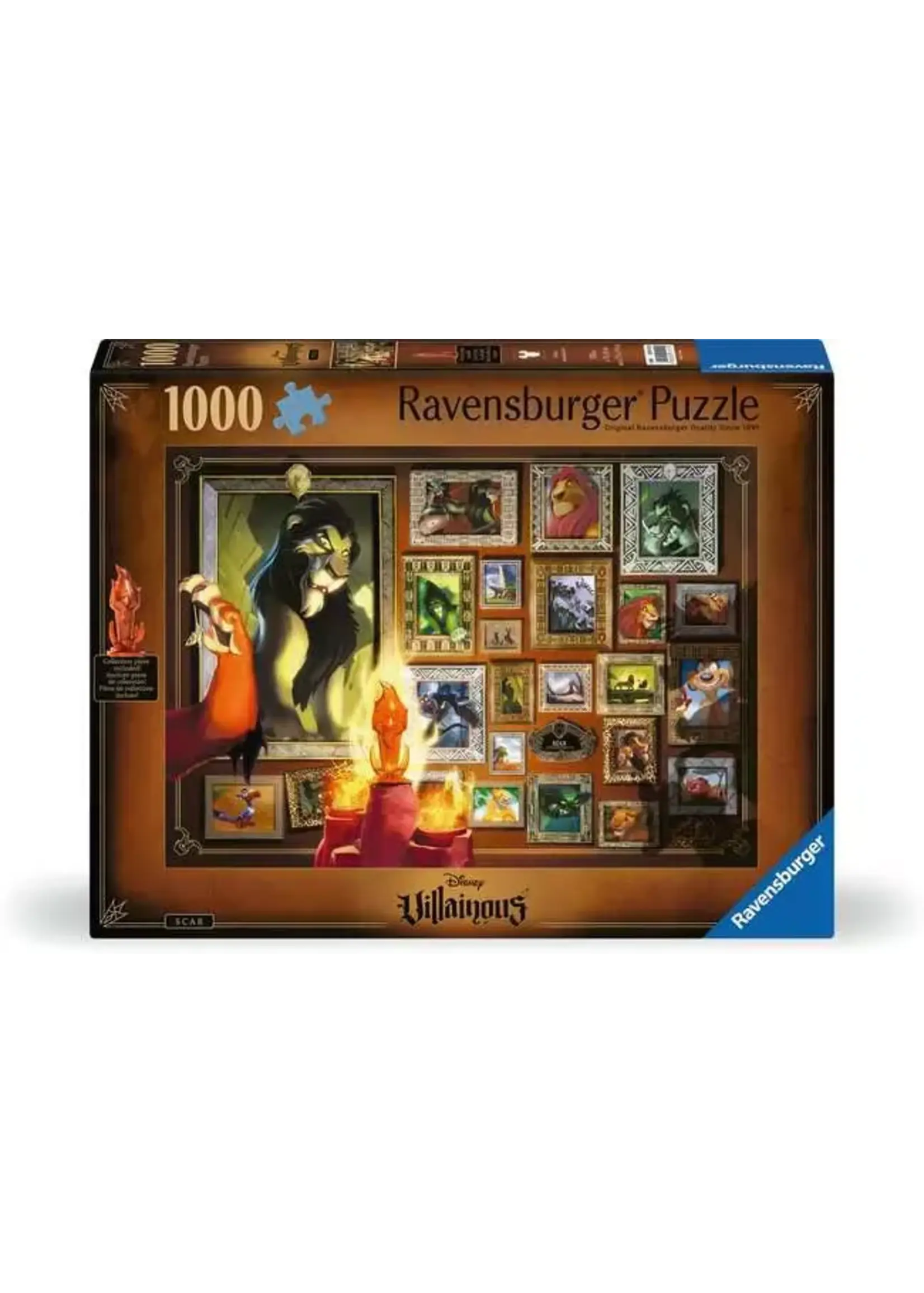 Ravensburger RAV12001112 Villainous Scar (Puzzle1000)