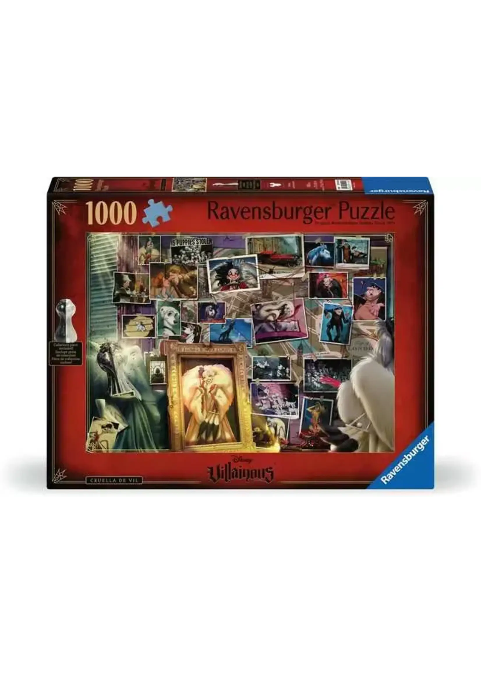 Ravensburger RAV12001124 Villainous Cruella de Vil (Puzzle1000)