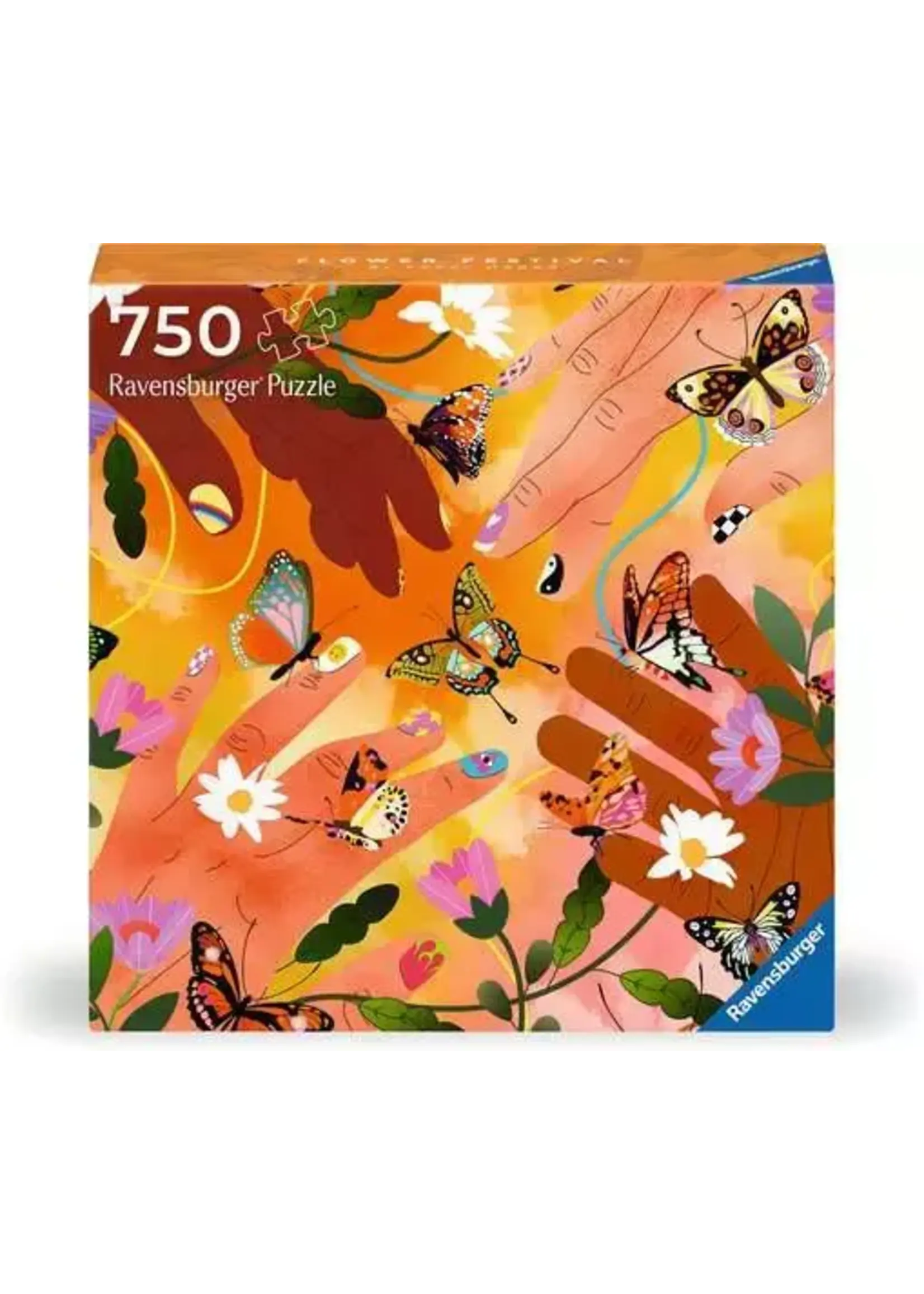 Ravensburger RAV12001200 Flower Festival (Puzzle750)
